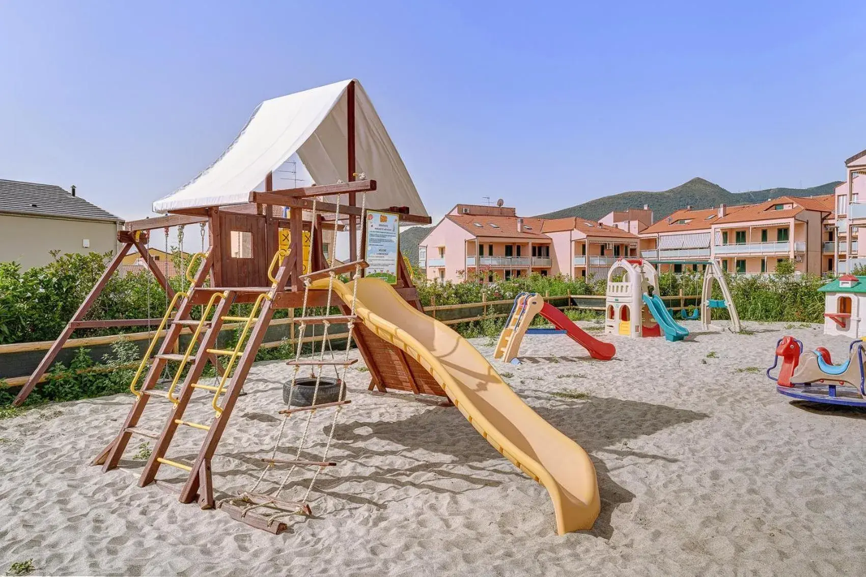 Children play ground, Children's Play Area in Ai Pozzi Village Hotel & Resort