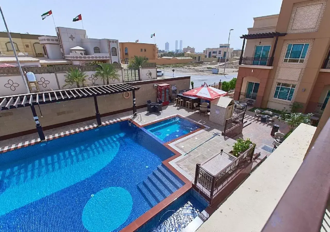 Swimming pool, Pool View in Mughal Suites