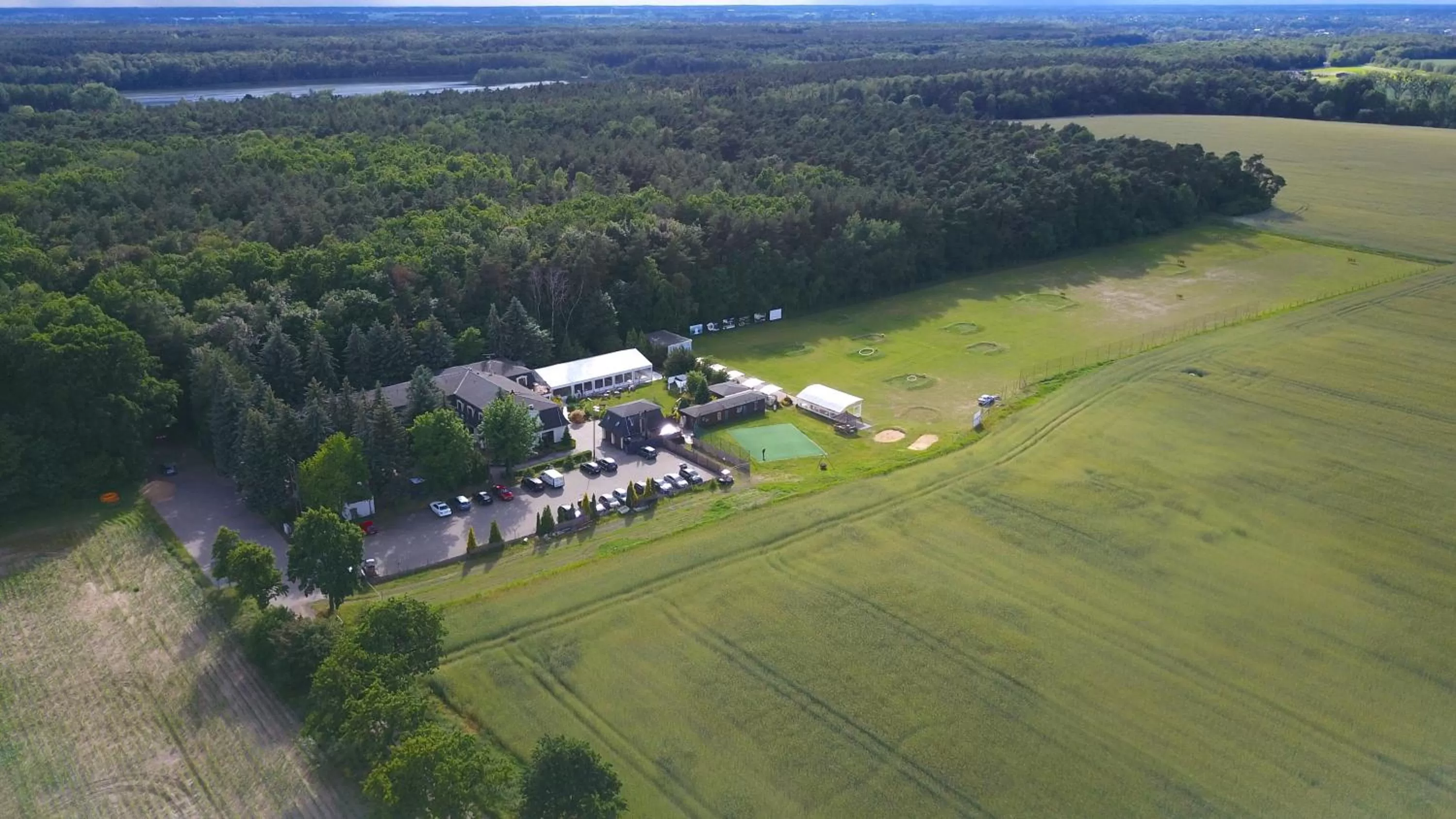 Bird's eye view in Hotel Rezydencja Solei