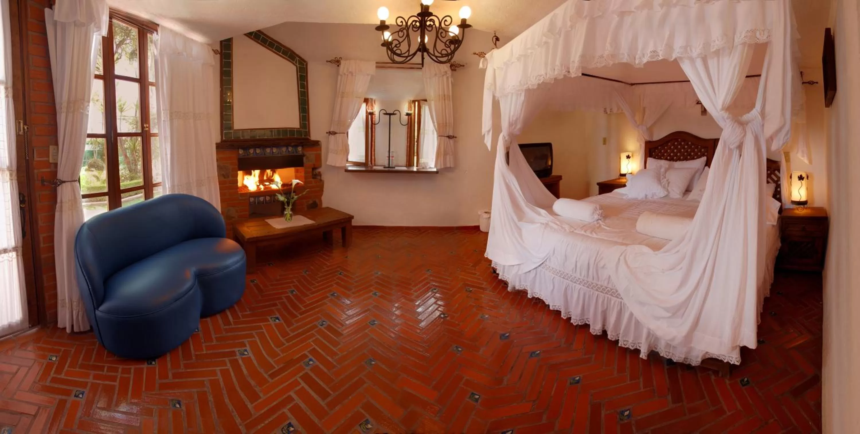 Photo of the whole room, Bed in Posada Los Alcatraces