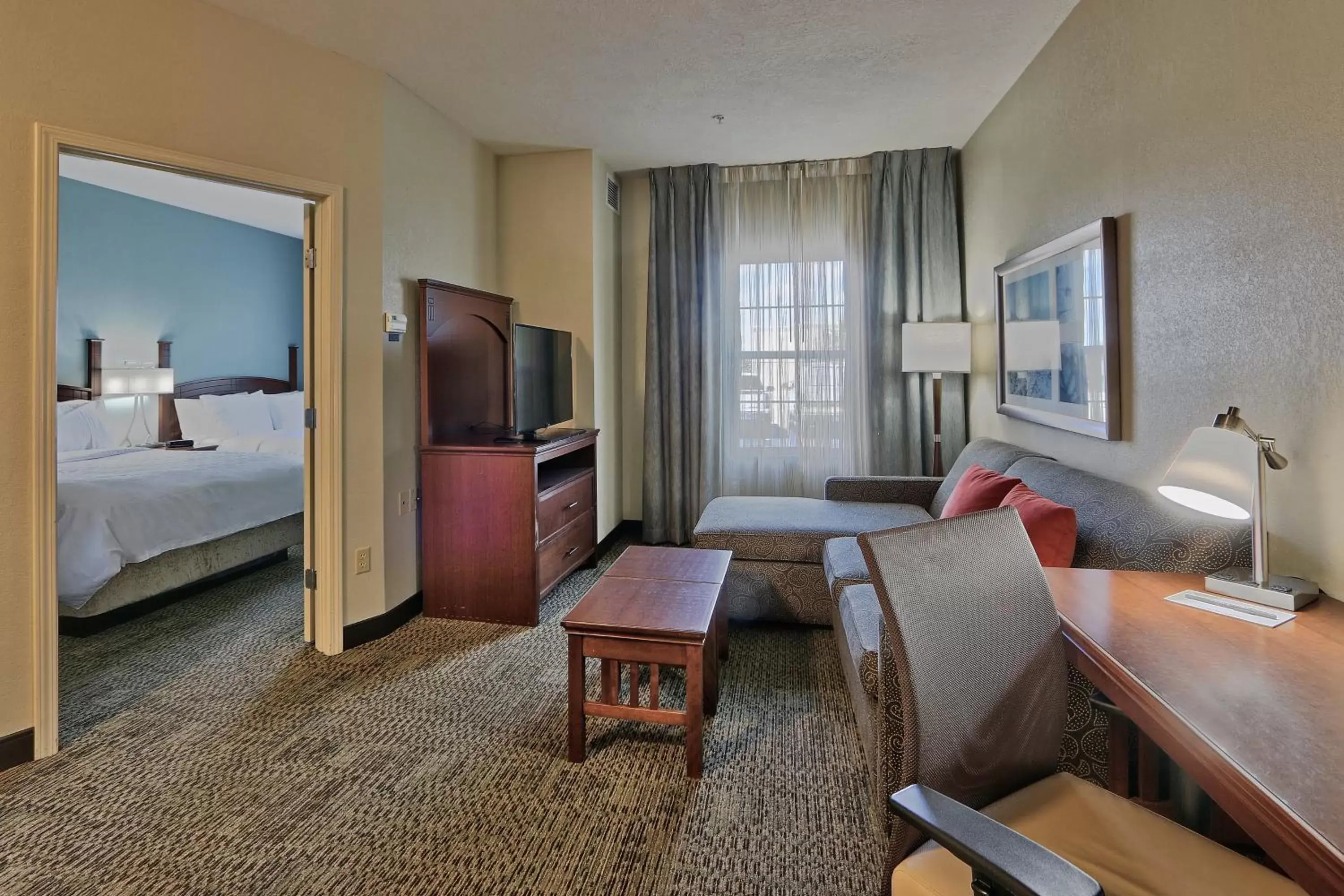 Photo of the whole room, TV/Entertainment Center in Staybridge Suites Albuquerque North, an IHG Hotel