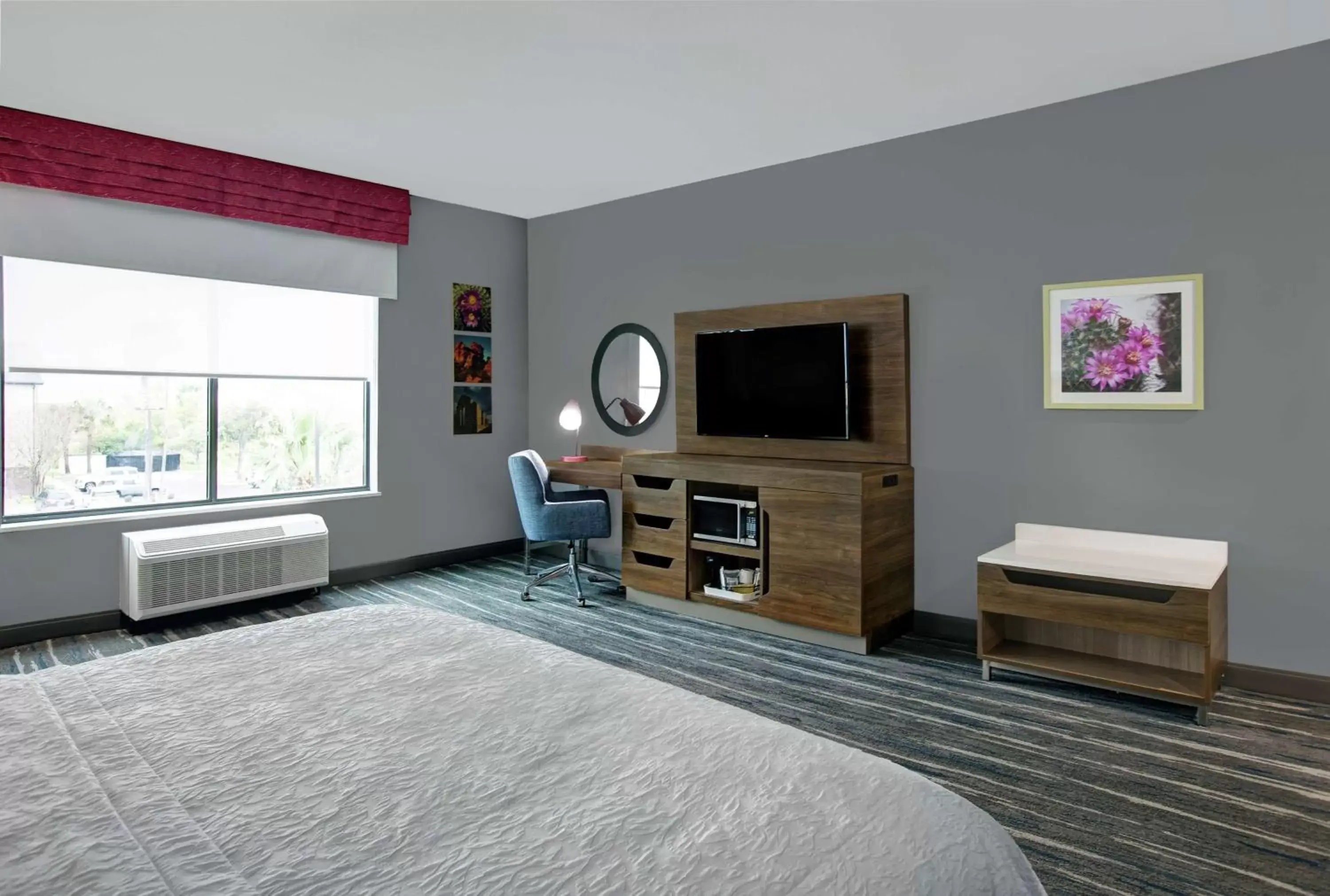 Bedroom, TV/Entertainment Center in Hampton Inn Weslaco