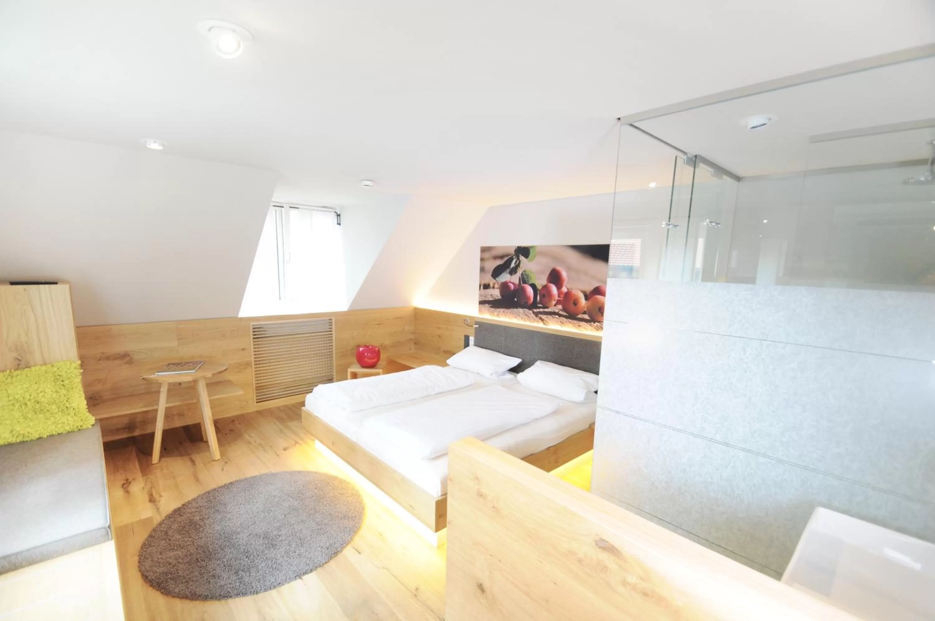 Bedroom, Bed in Hotel Waldvogel