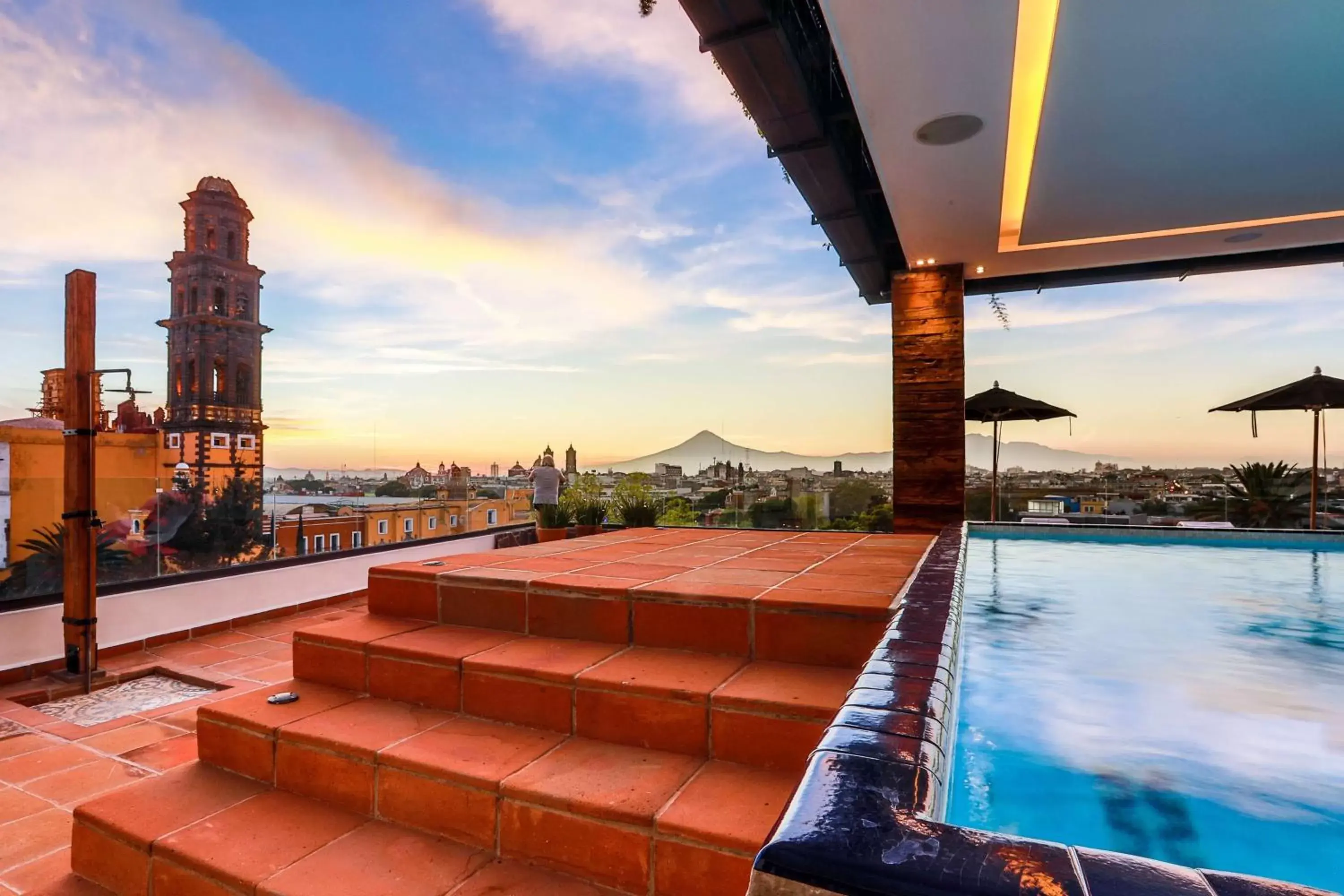 Pool view, Swimming Pool in Banyan Tree Puebla