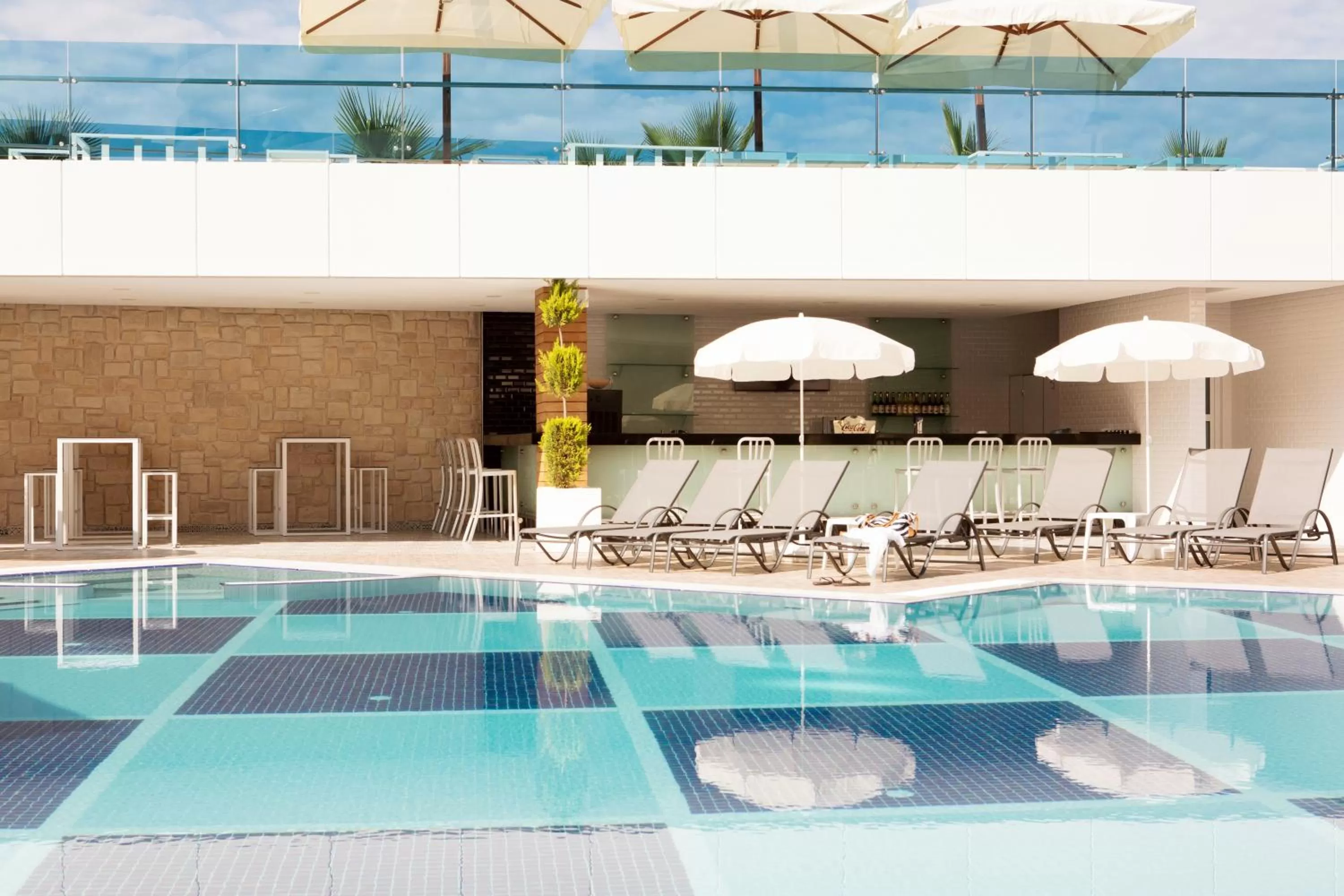 Swimming pool in Sunprime C-Lounge - Adult Only