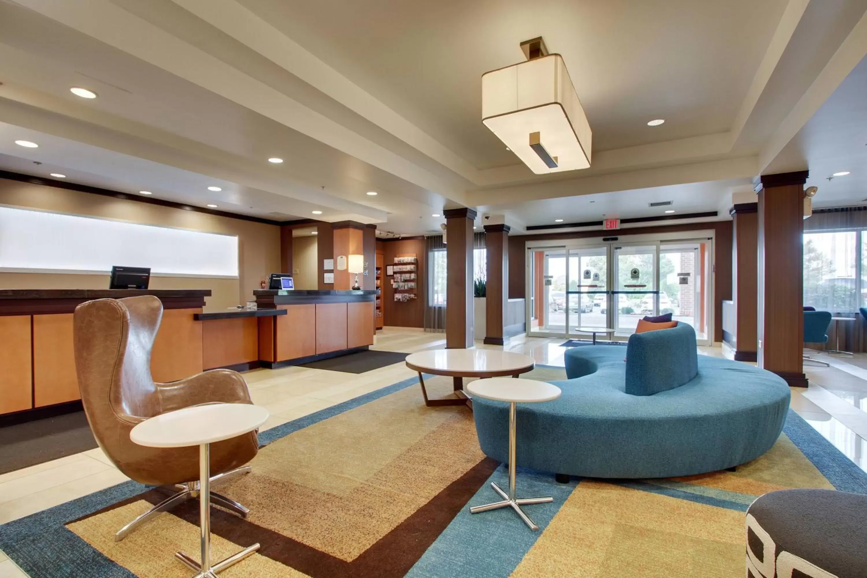 Lobby or reception in Fairfield Inn & Suites by Marriott Ottawa Starved Rock Area