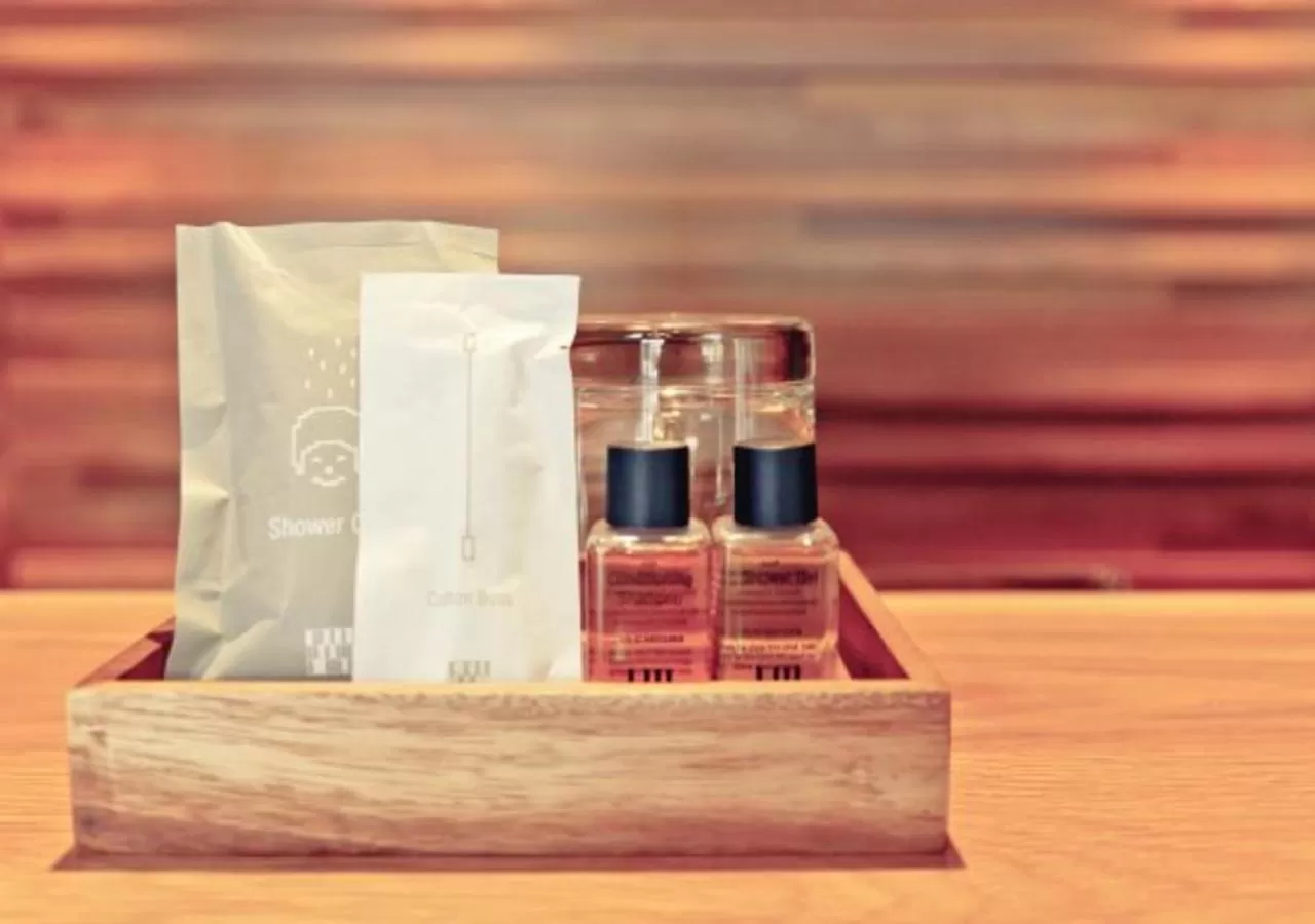 Bathroom in Lemontea Hotel Bangkok