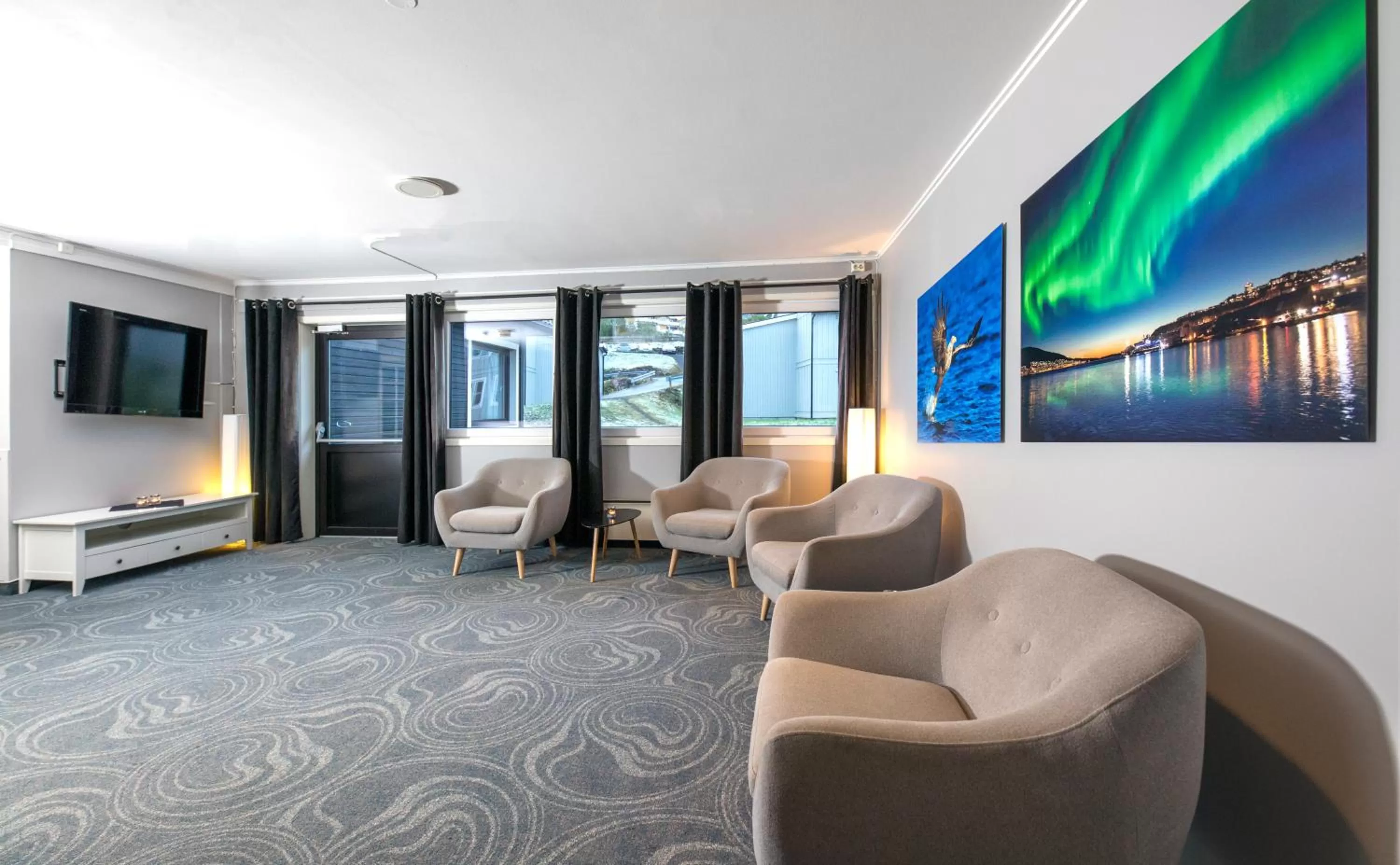 Lobby or reception in Thon Partner Hotel Narvik