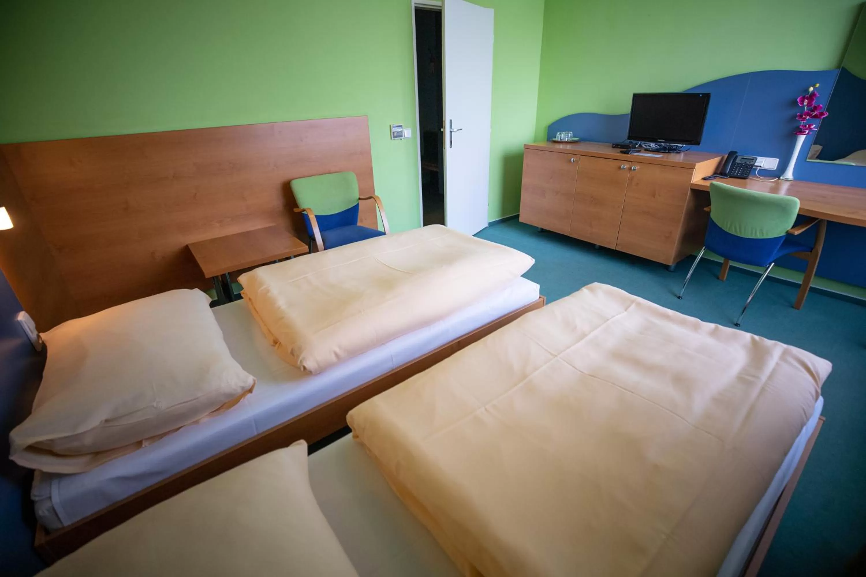 Bedroom, Bed in Hotel Sport