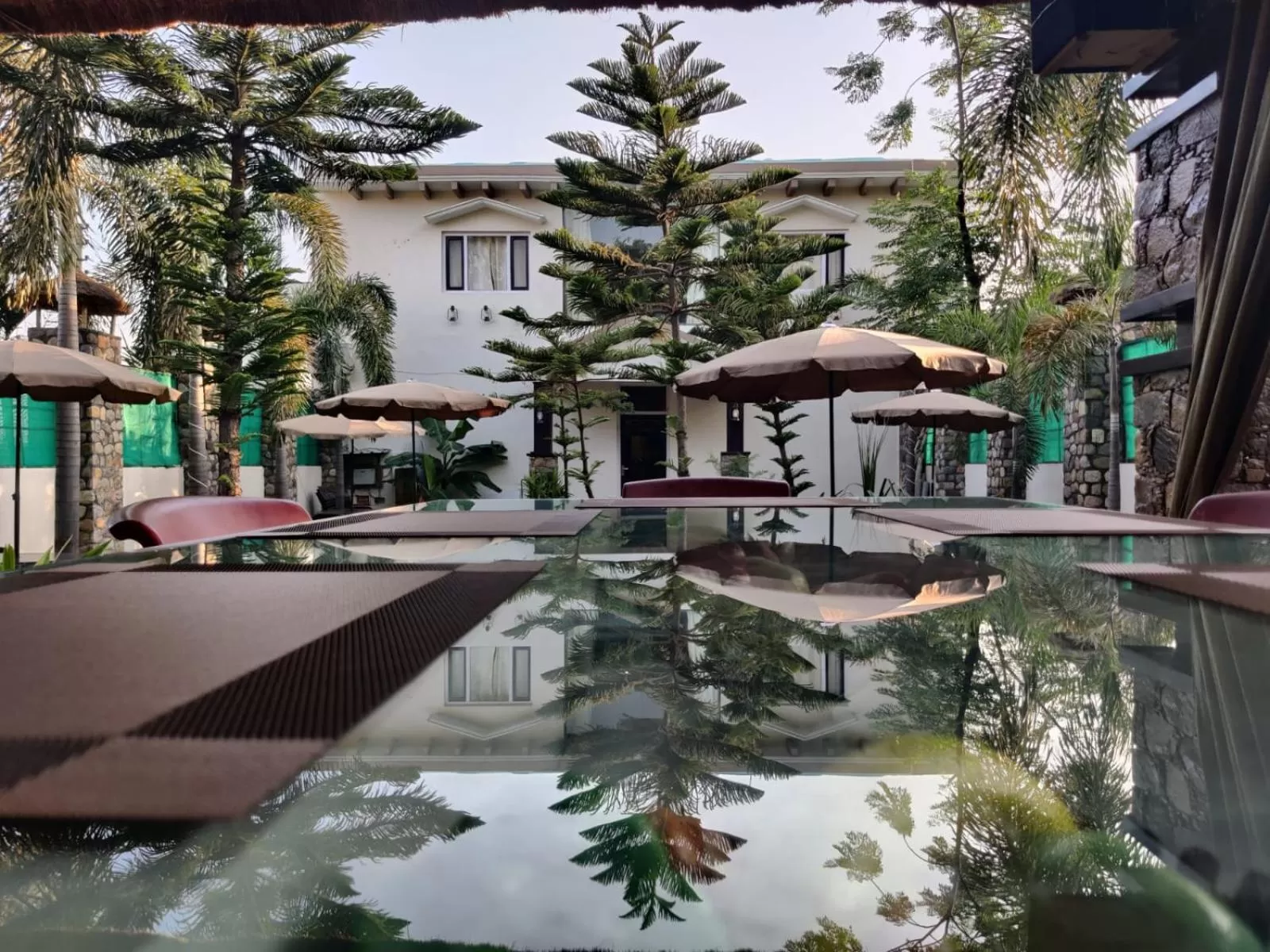 Restaurant/places to eat, Swimming Pool in The Corbett Jungle By JitaInn