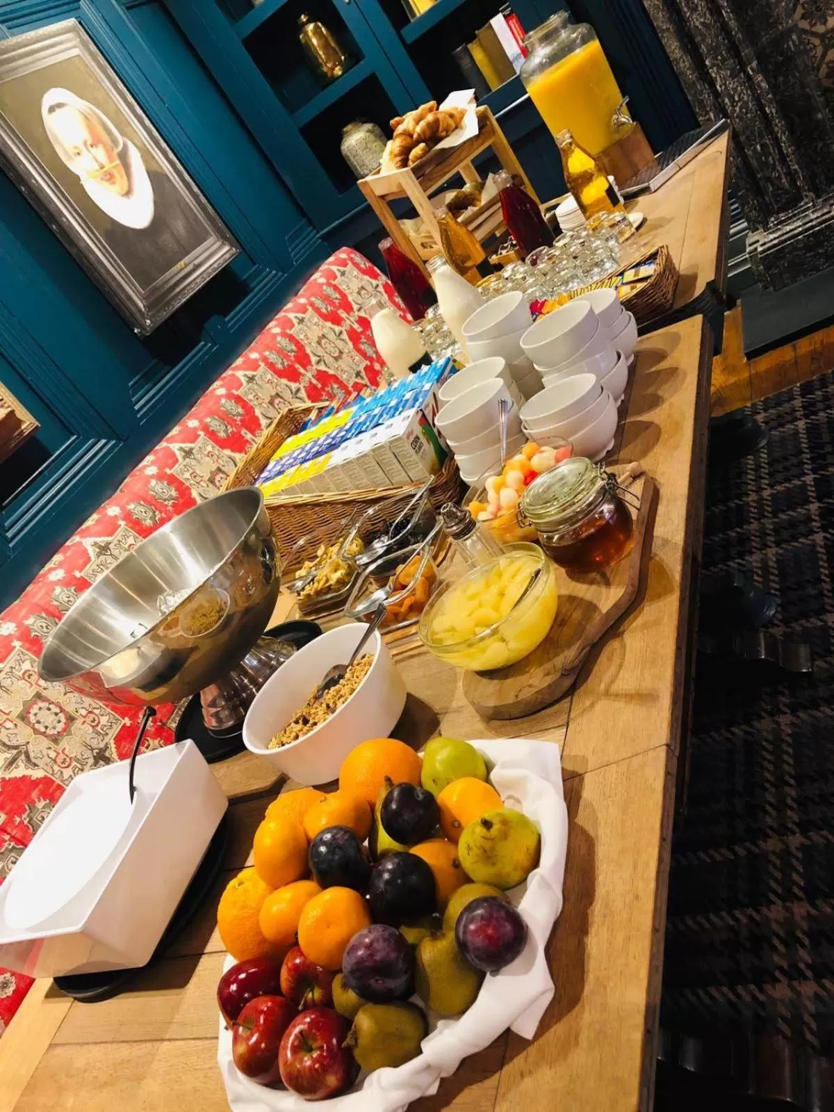 Continental breakfast in The Belmore