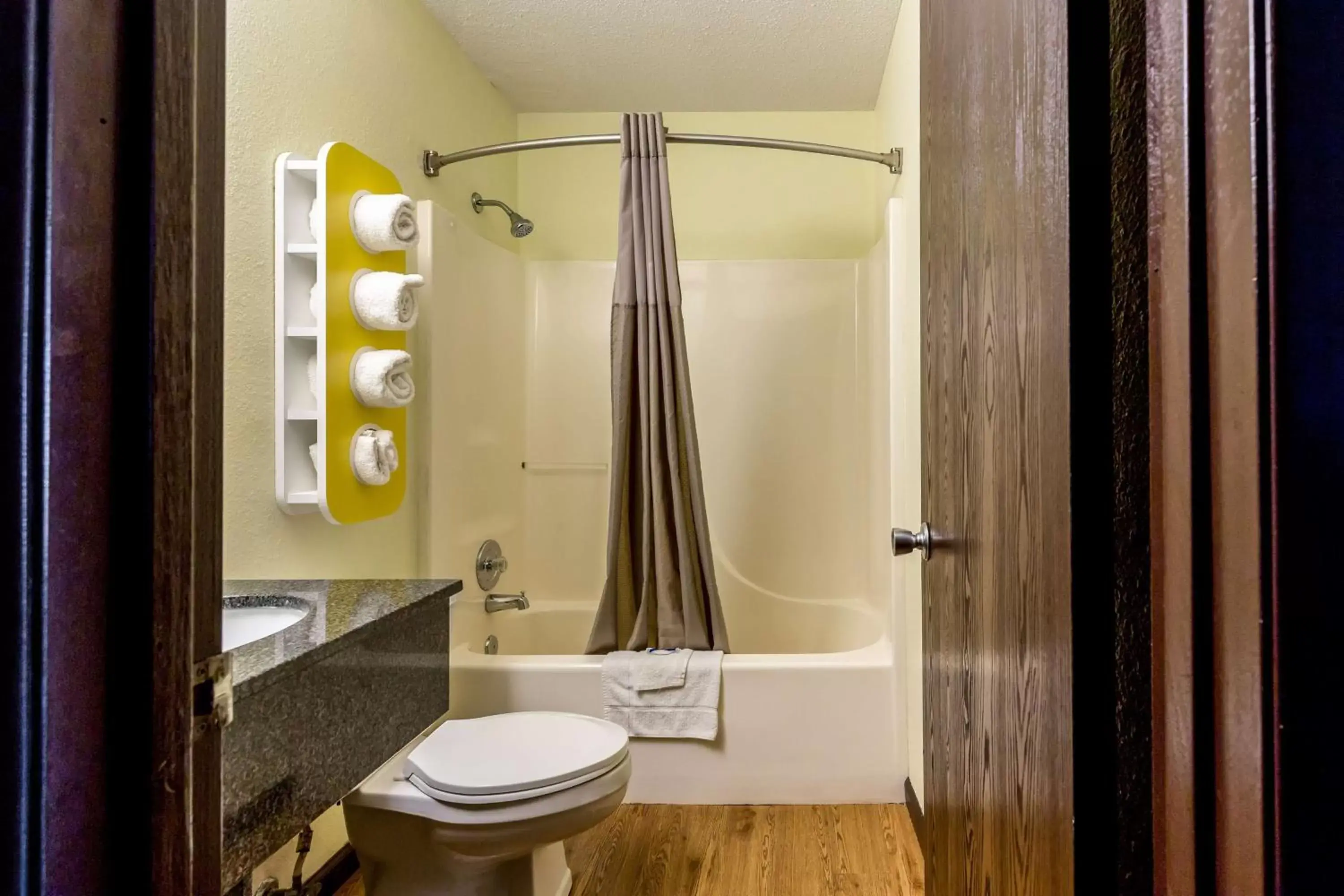 Shower, Bathroom in Motel 6-Troy, IL