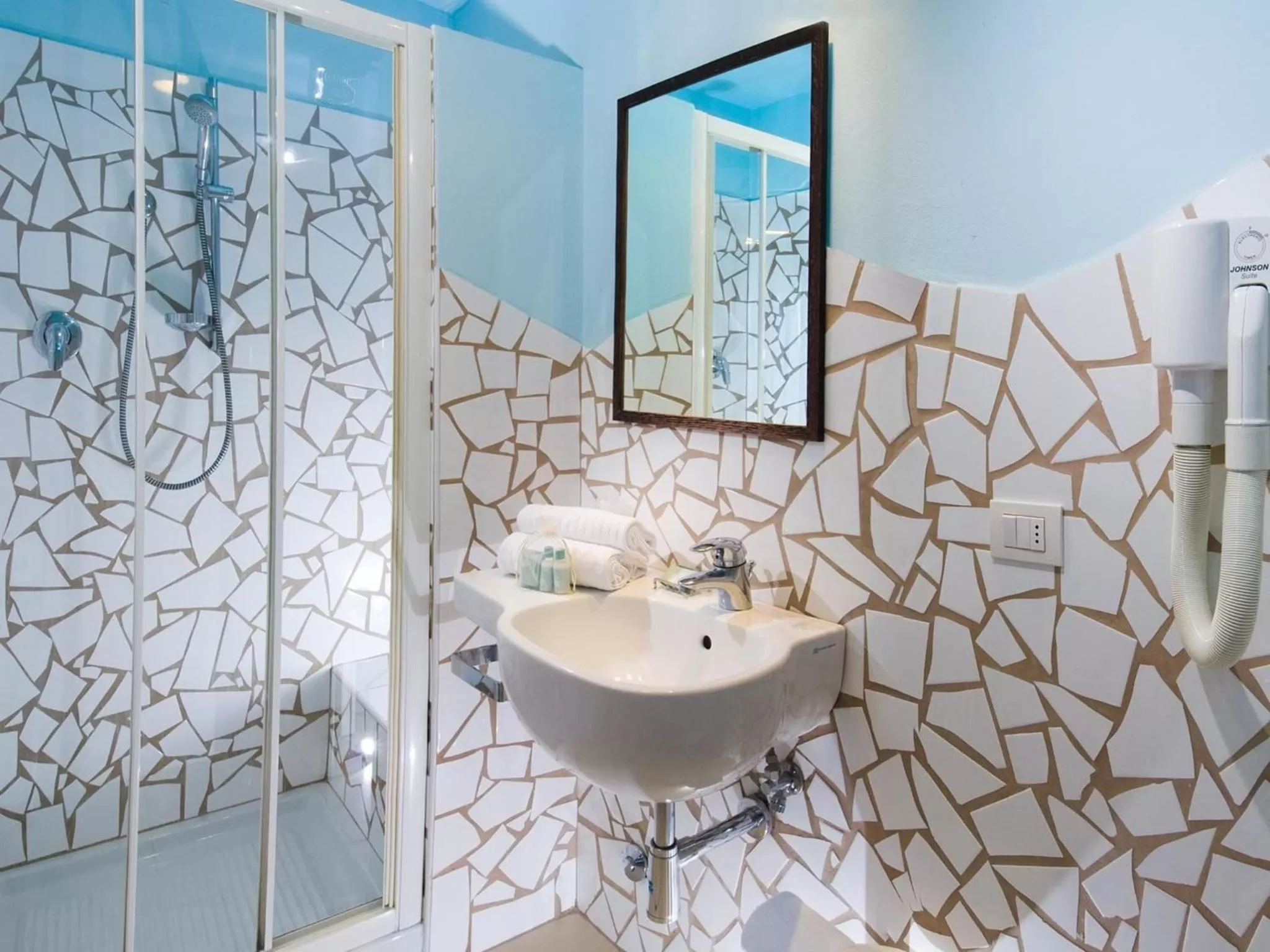 Shower in Hotel La Cappuccina