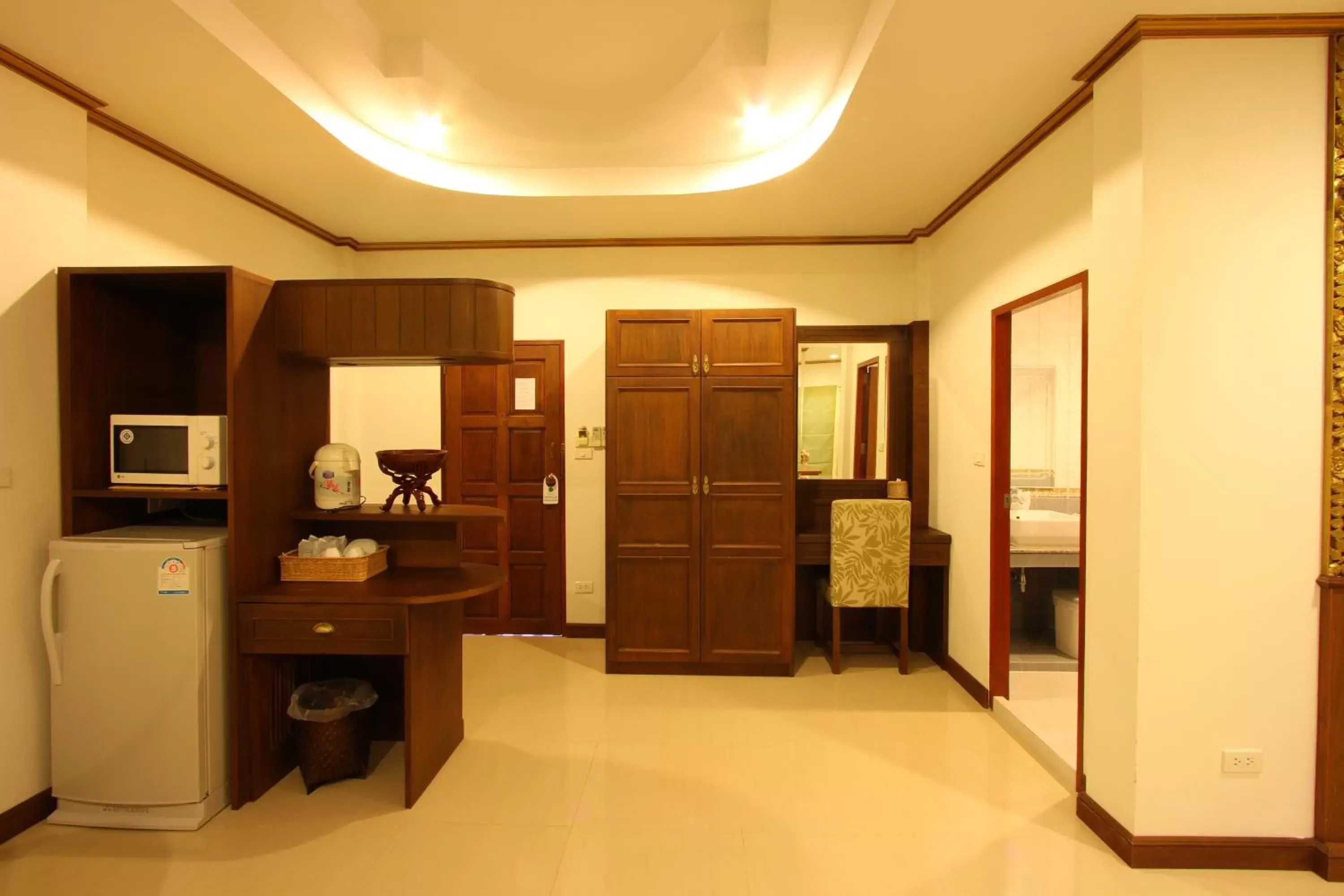 Bedroom, Bathroom in The Green Beach Resort