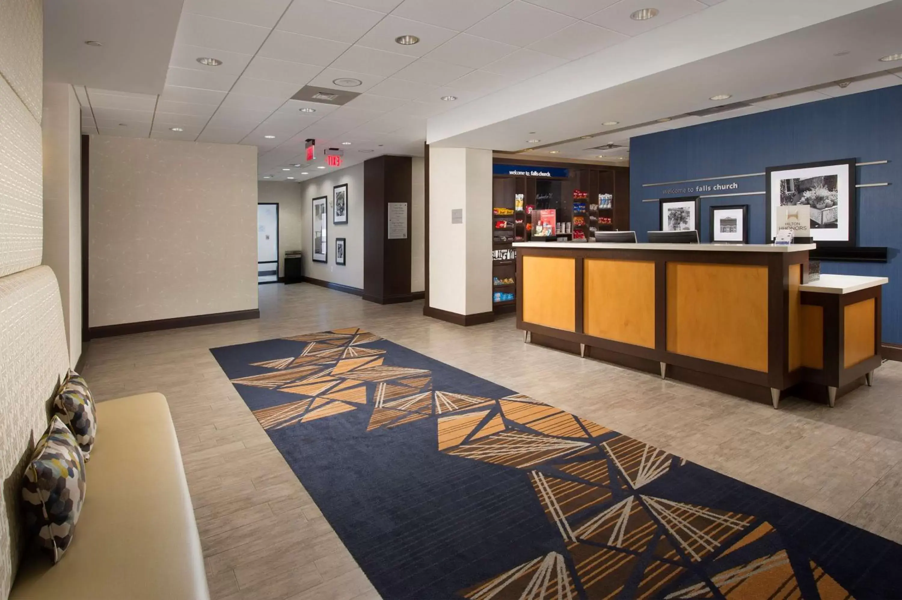 Lobby or reception in Hampton Inn & Suites Falls Church Lobby or reception in Hampton Inn & Suites Falls Church