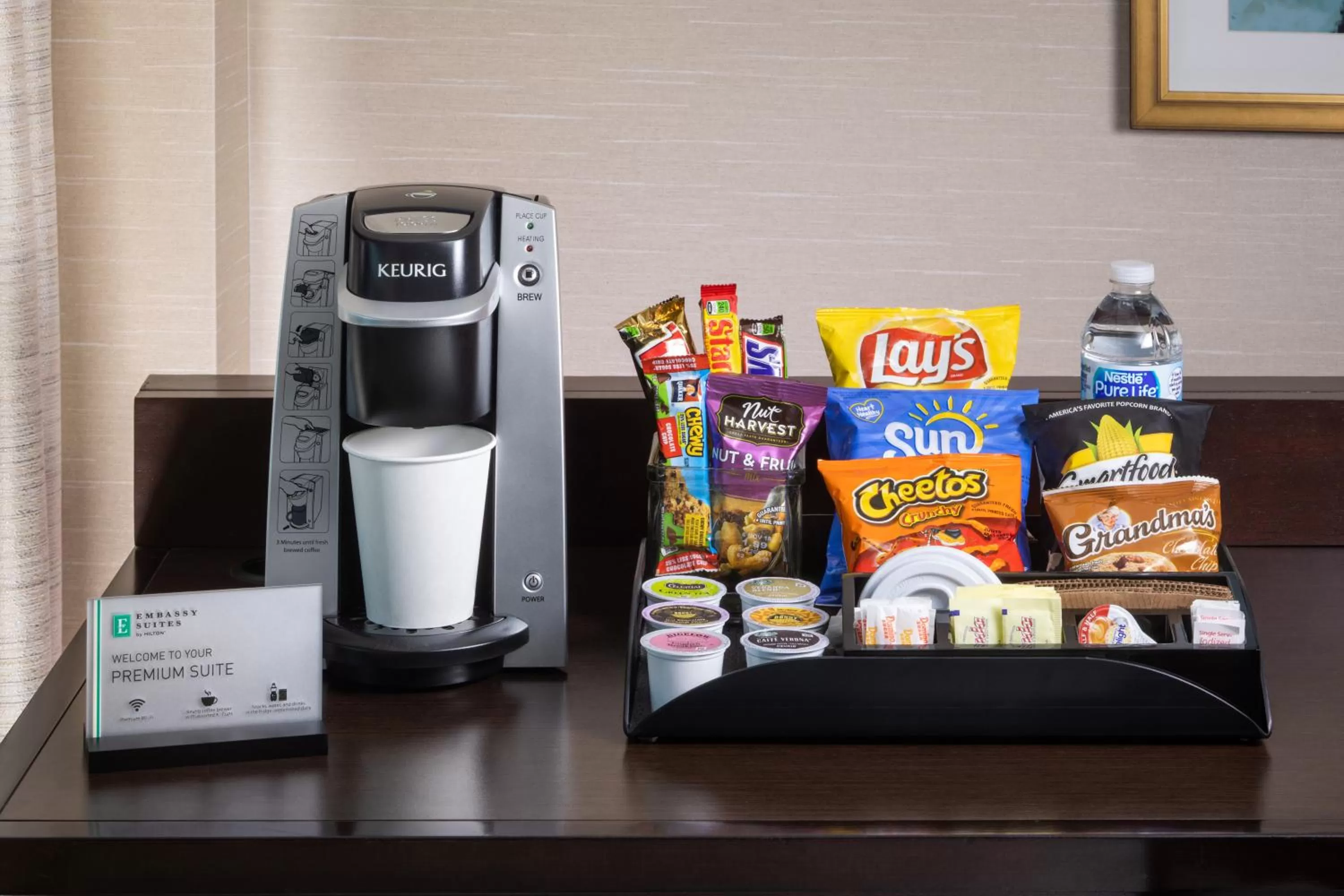 Food and drinks in Embassy Suites by Hilton Dulles North Loudoun