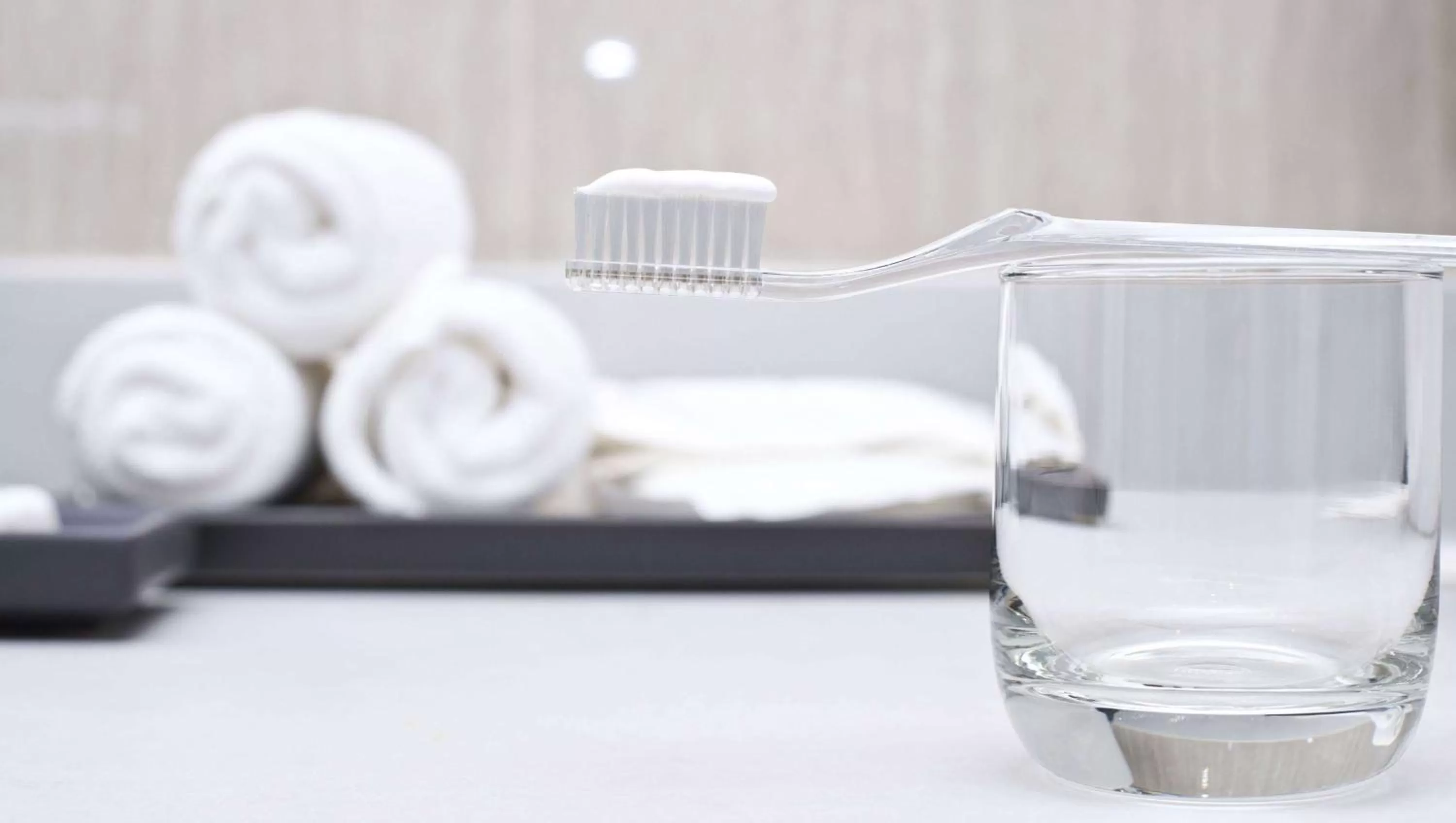 Bathroom, Bed in Magnuson Hotel Little Rock South