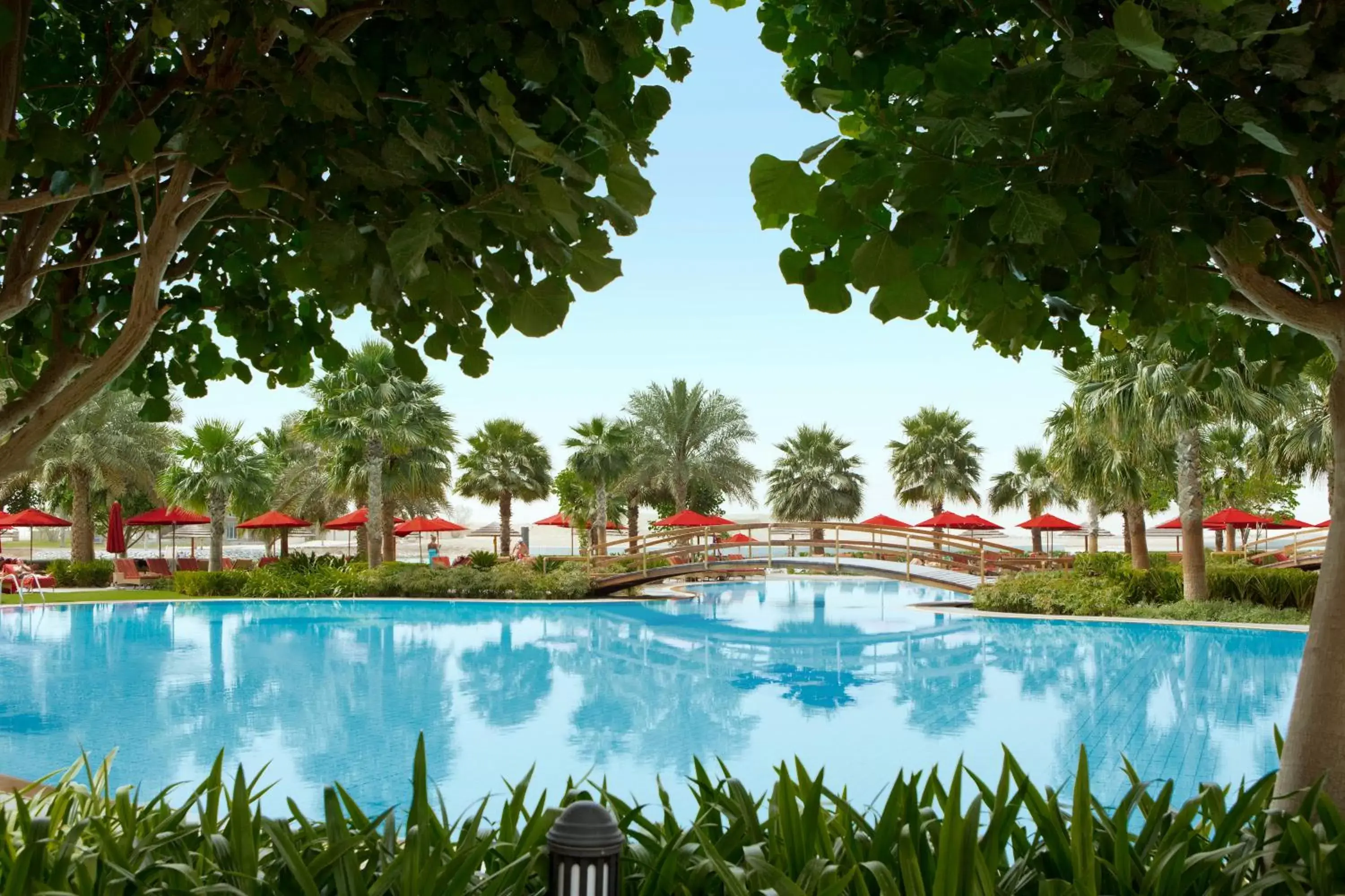 Swimming pool in Khalidiya Palace Rayhaan by Rotana, Abu Dhabi Swimming pool in Khalidiya Palace Rayhaan by Rotana, Abu Dhabi