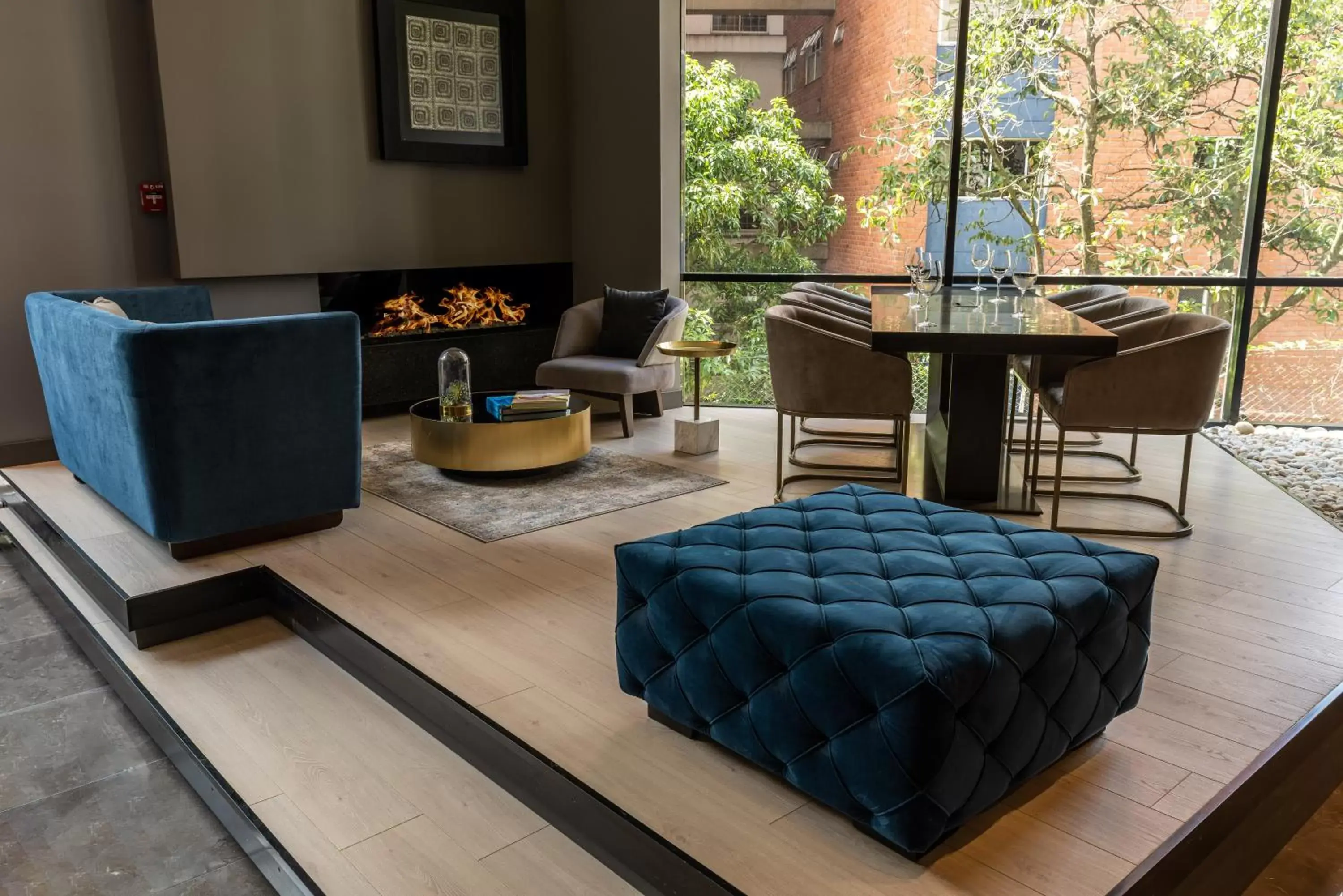 Living room in Hotel York Luxury Suites Medellin by Preferred