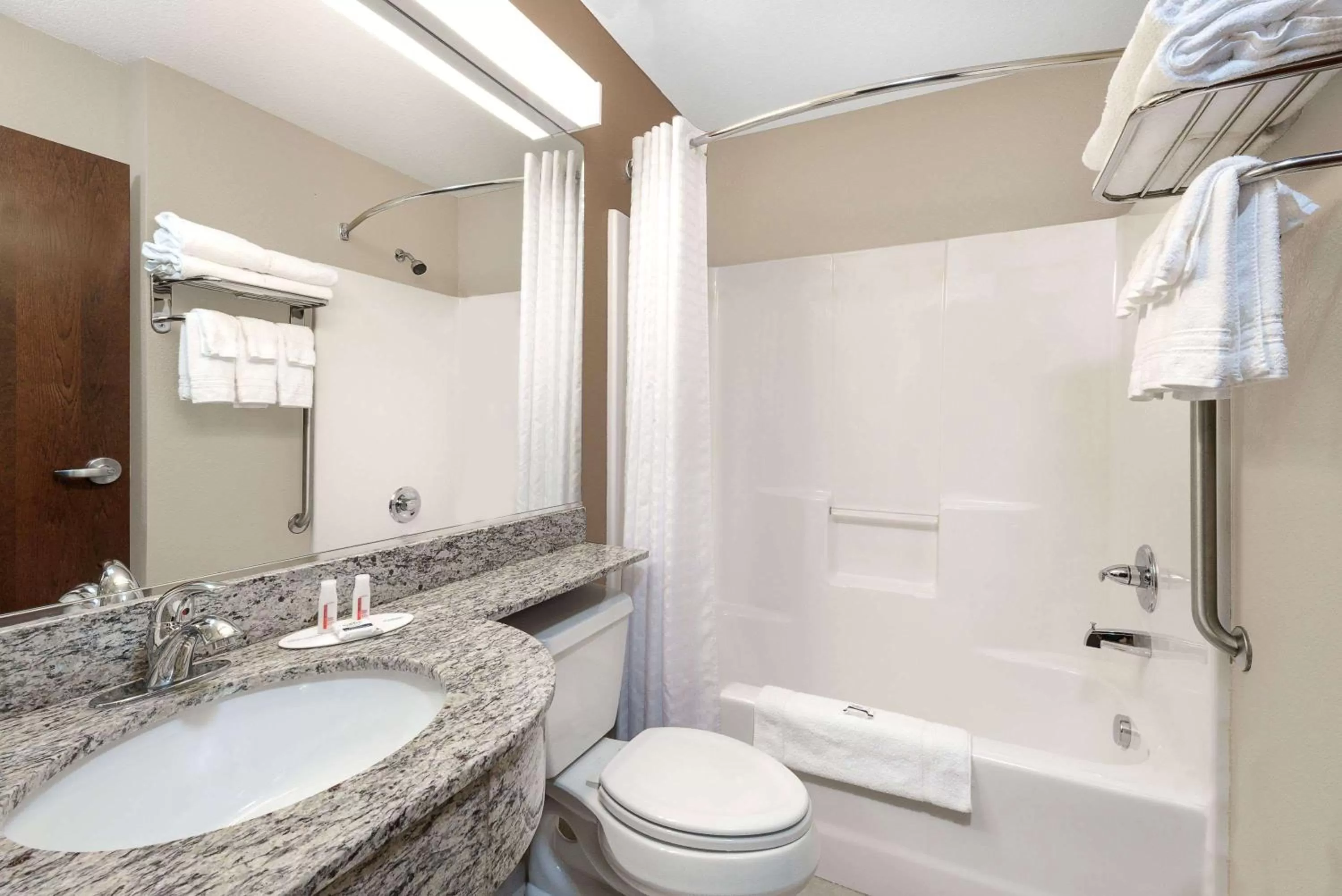 Bathroom in Microtel Inn & Suites by Wyndham Williston