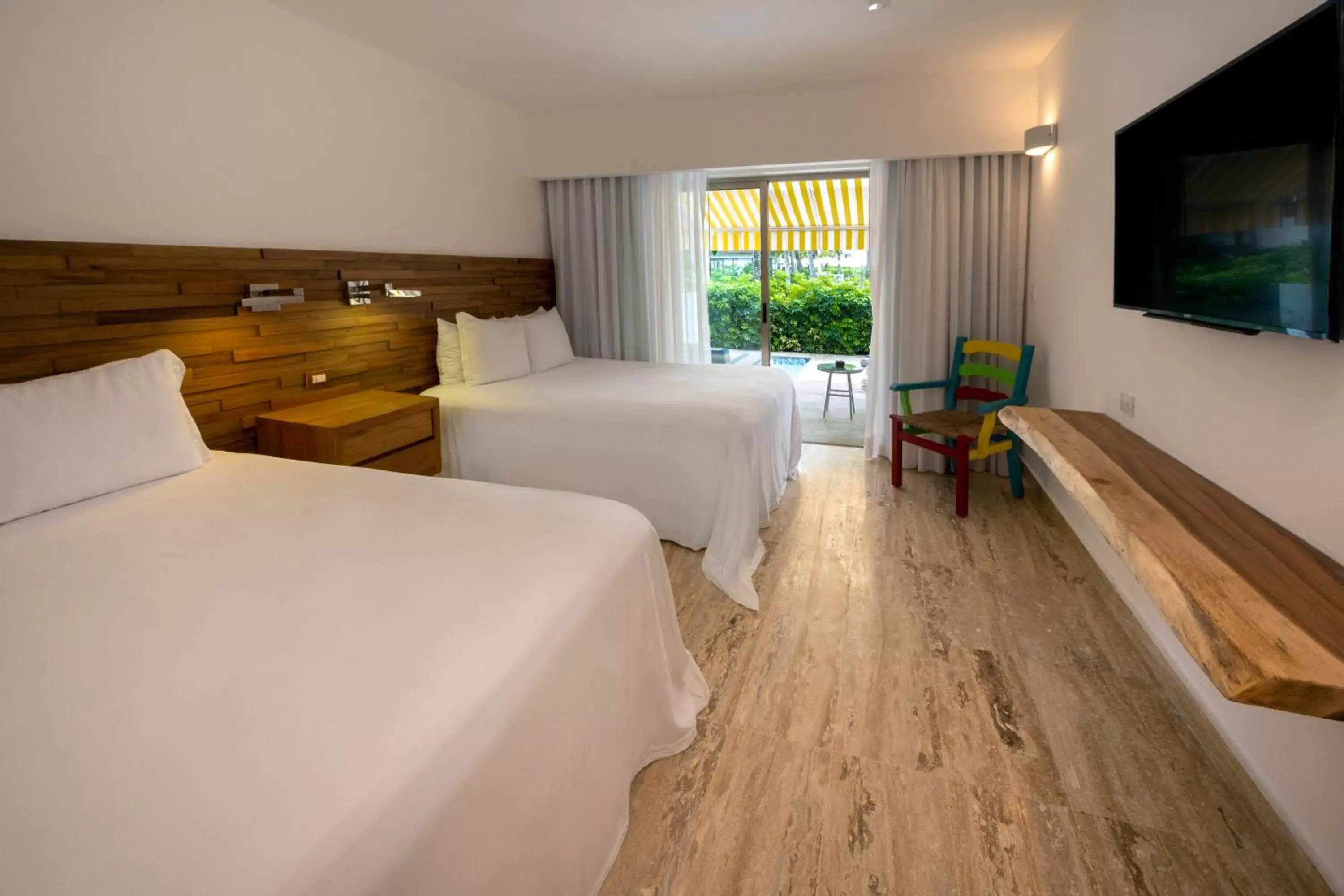 Bed in Viva V Samana by Wyndham, A Trademark Adults All Inclusive