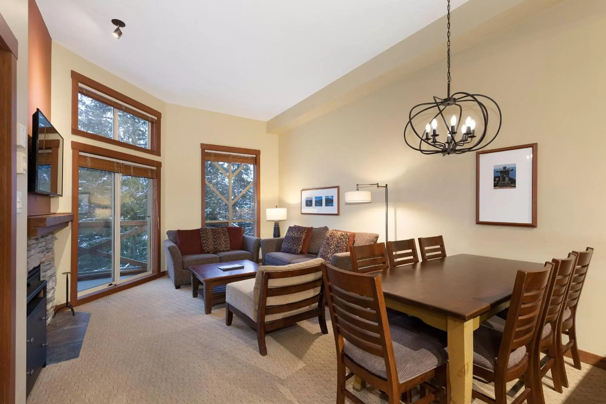 Seating Area in Horstman House by Whistler Premier