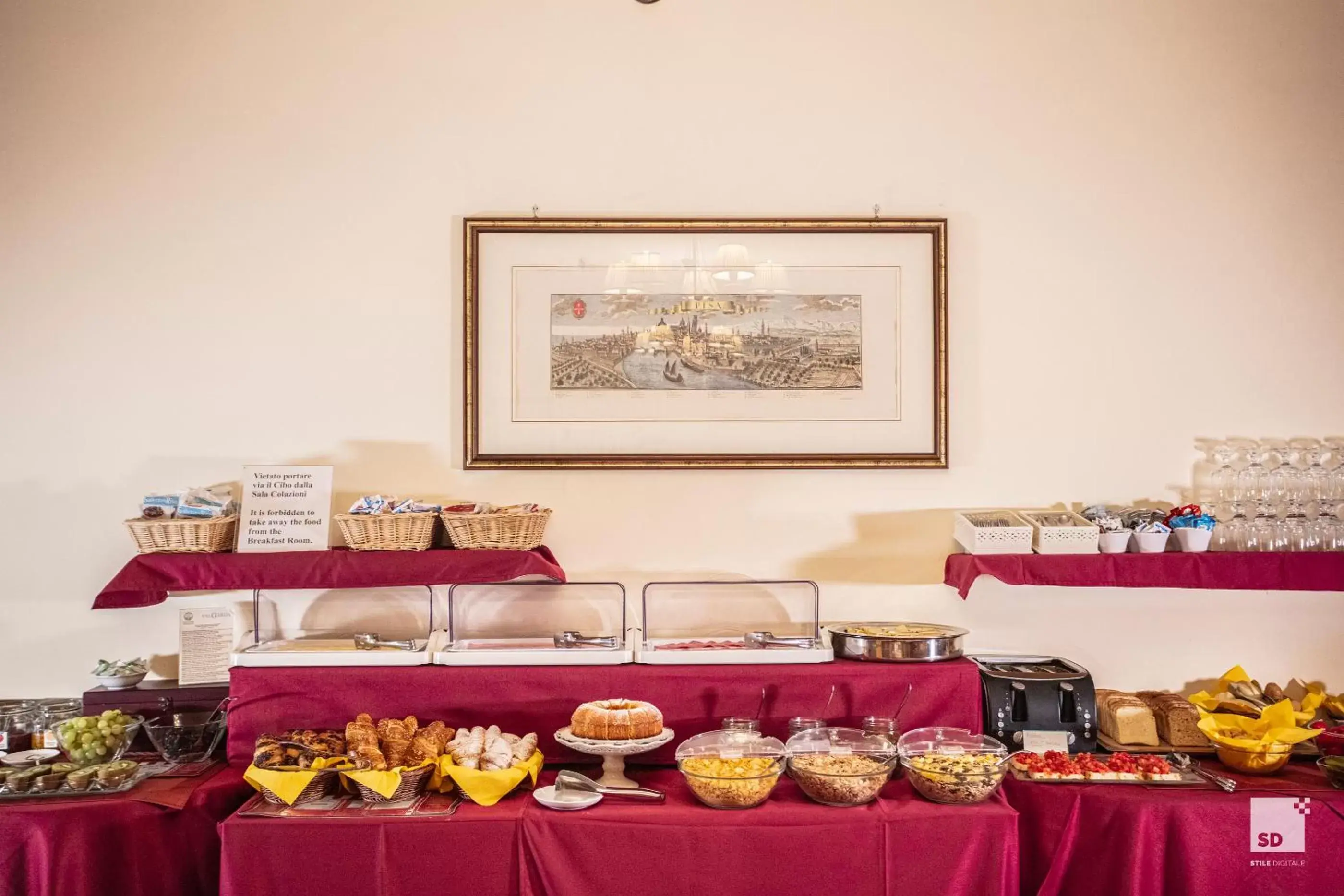 Food and drinks, Food in Hotel Alessandro Della Spina