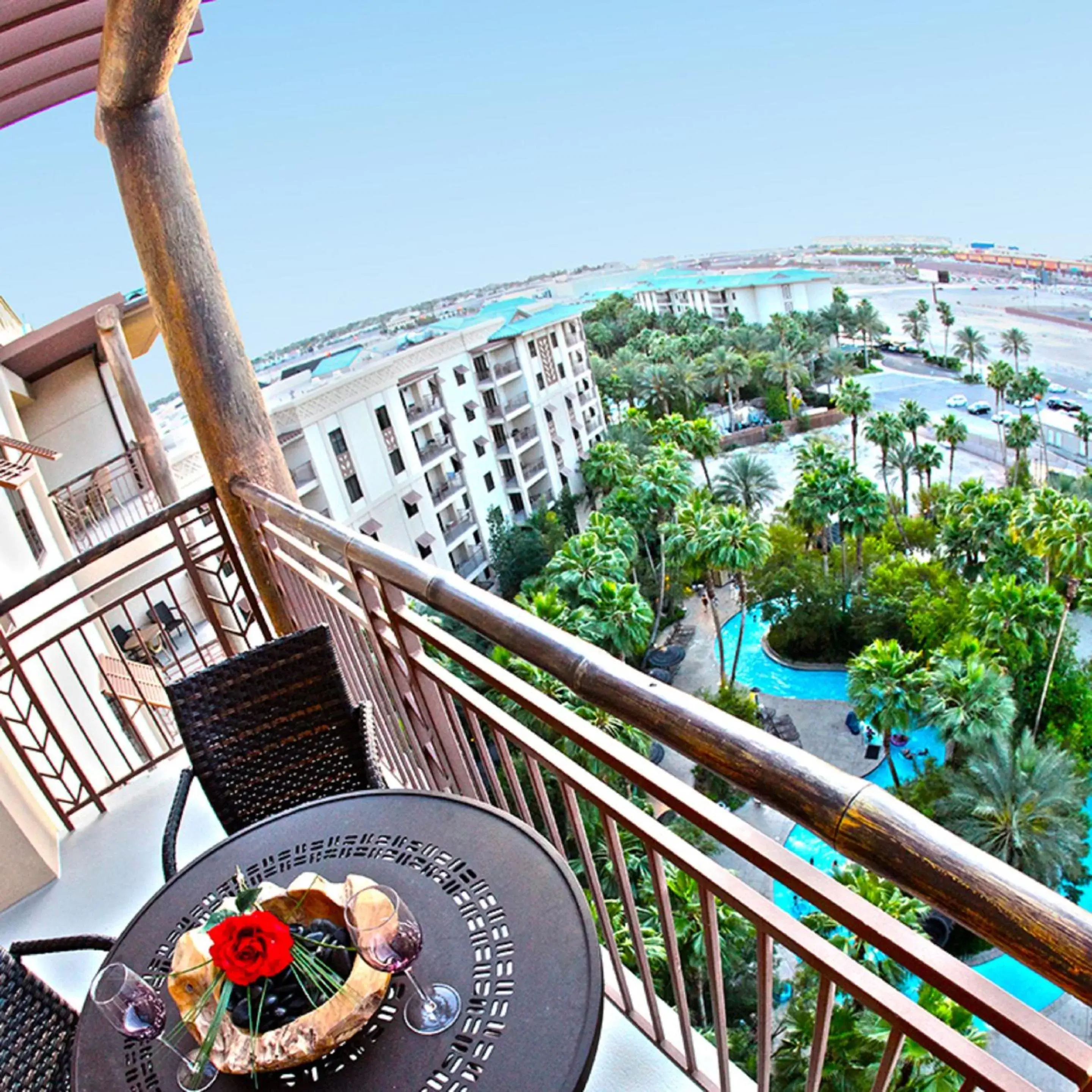 Balcony/Terrace in Tahiti Village Resort & Spa