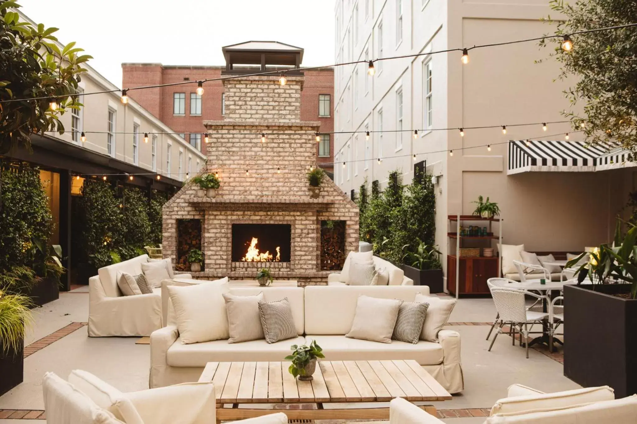 Inner courtyard view in Emeline Inner courtyard view in Emeline