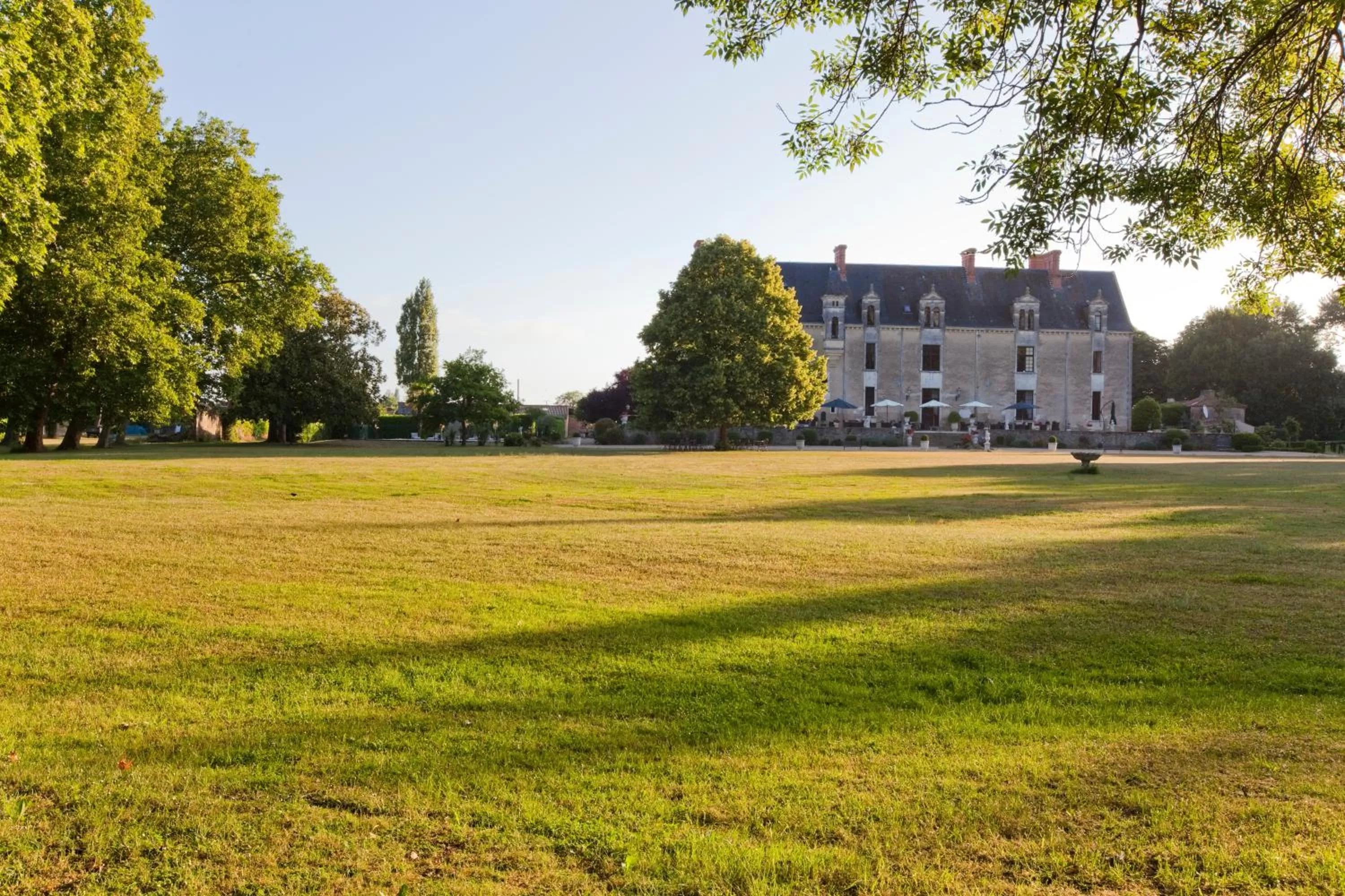 Garden in Château de la Verie