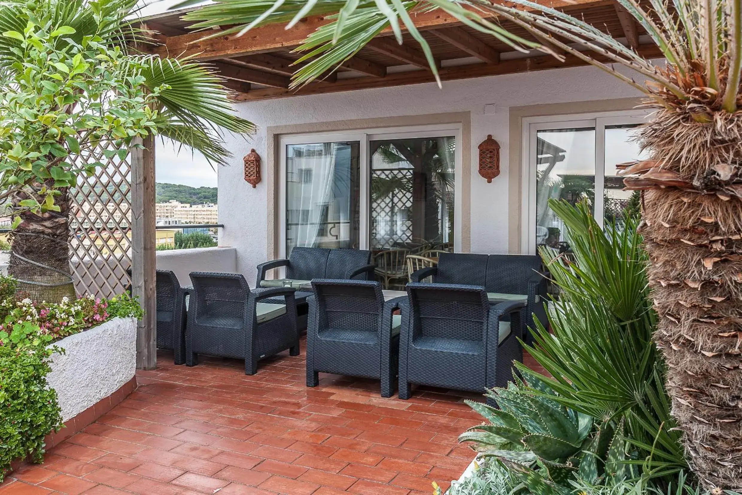 Balcony/Terrace in Hotel Ninays