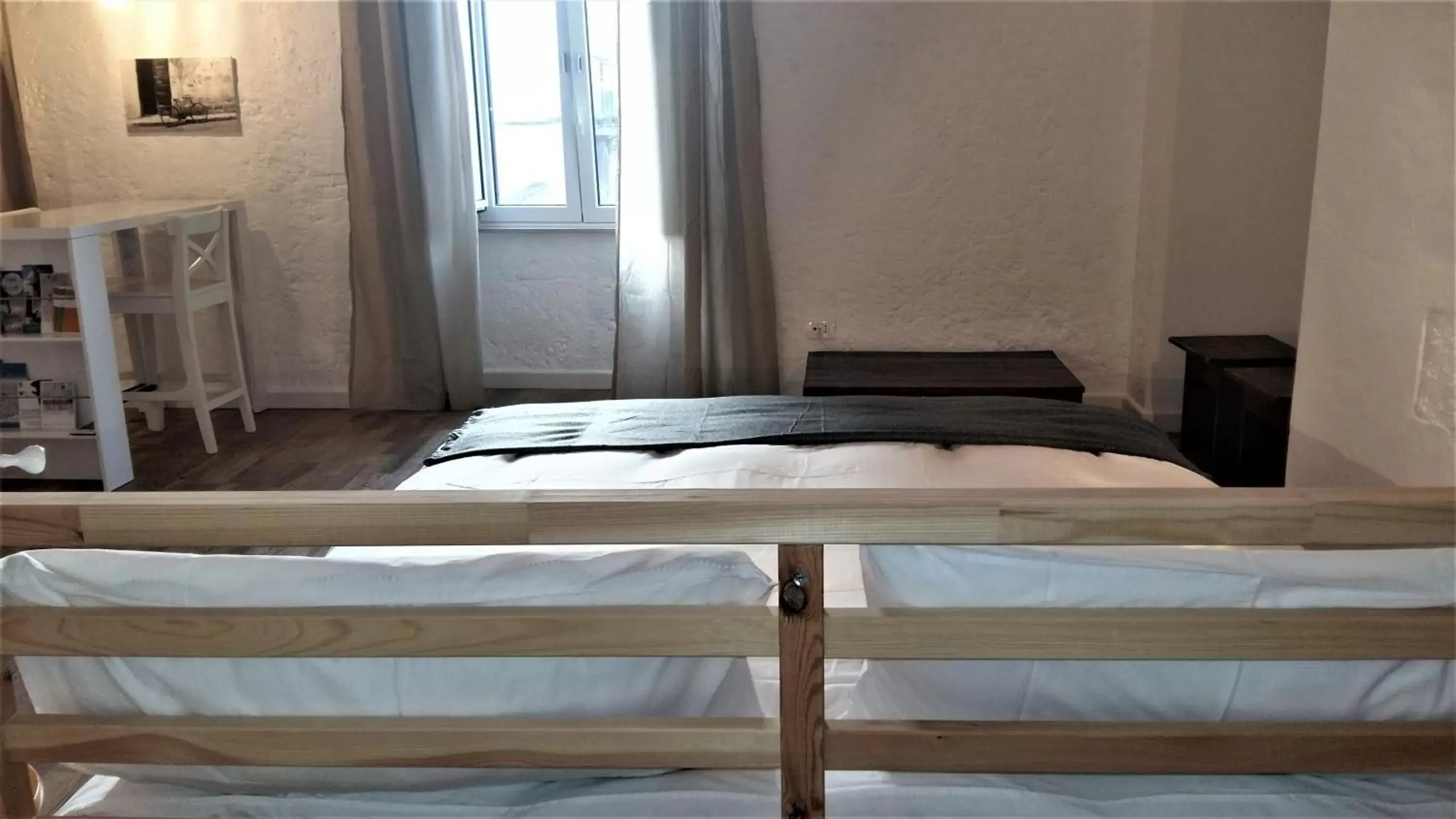 Bed in I Templari B&B self-contained