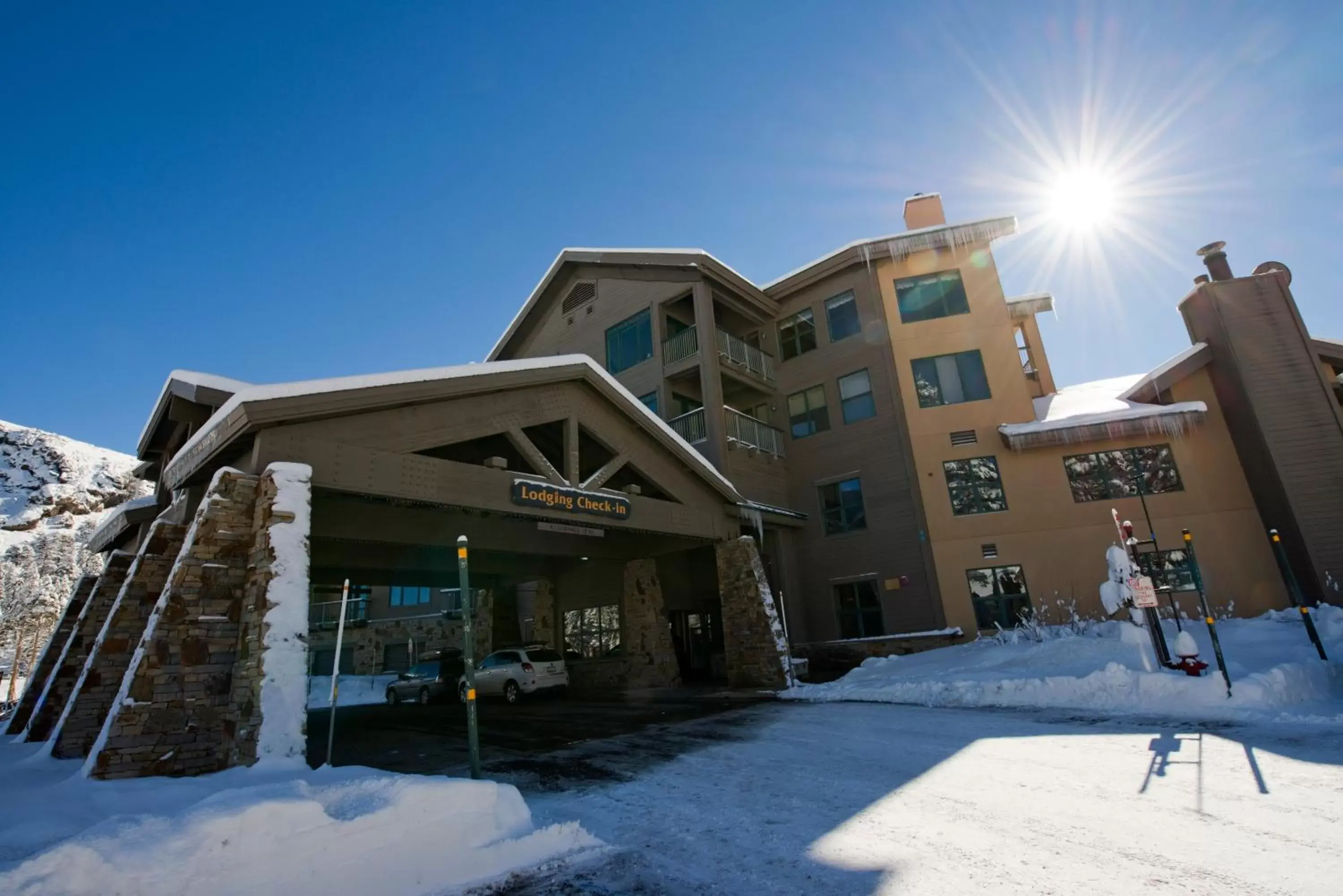 Facade/entrance, Winter in Kirkwood Mountain Resort Properties