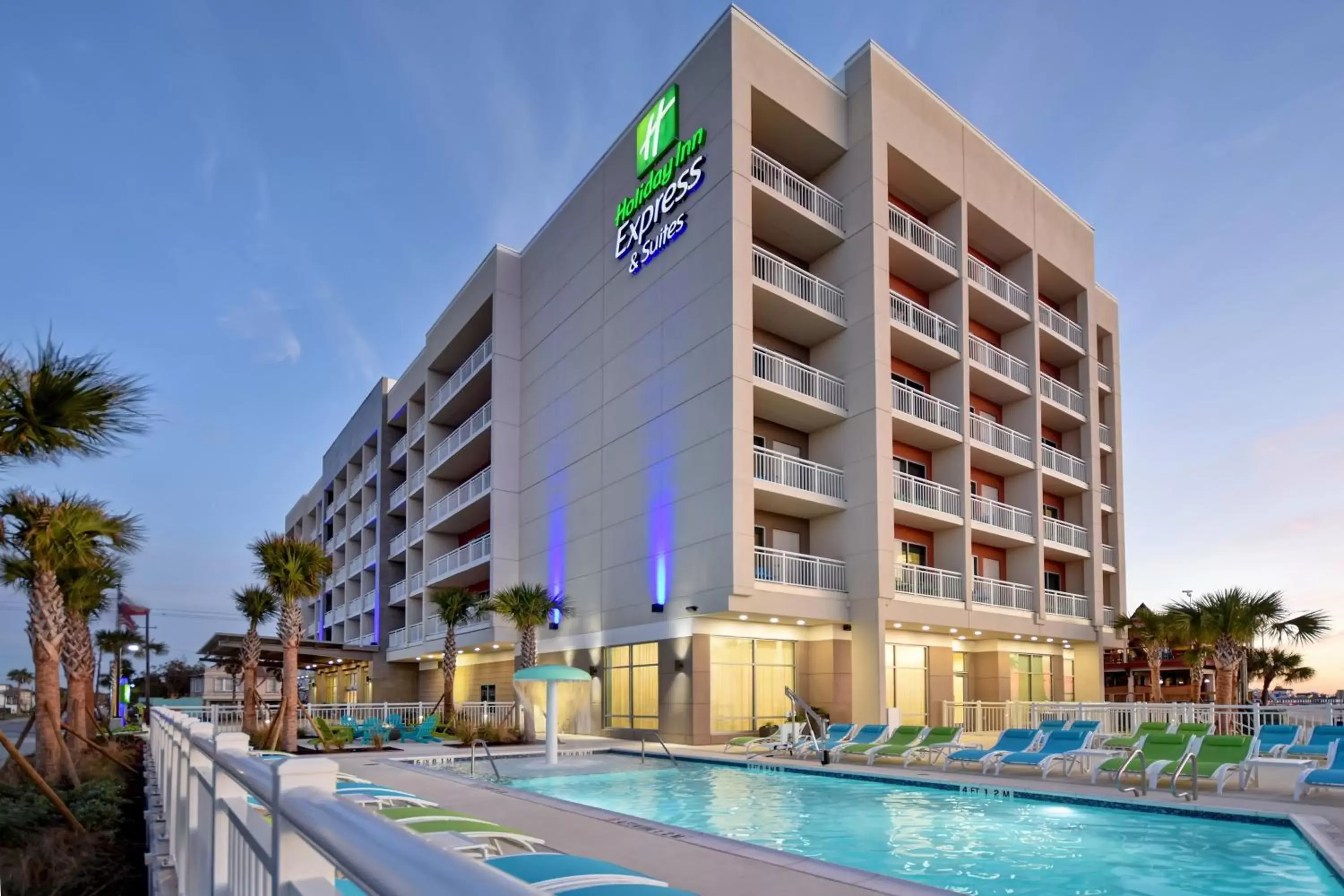 Property Building in Holiday Inn Express & Suites - Galveston Beach, an IHG Hotel