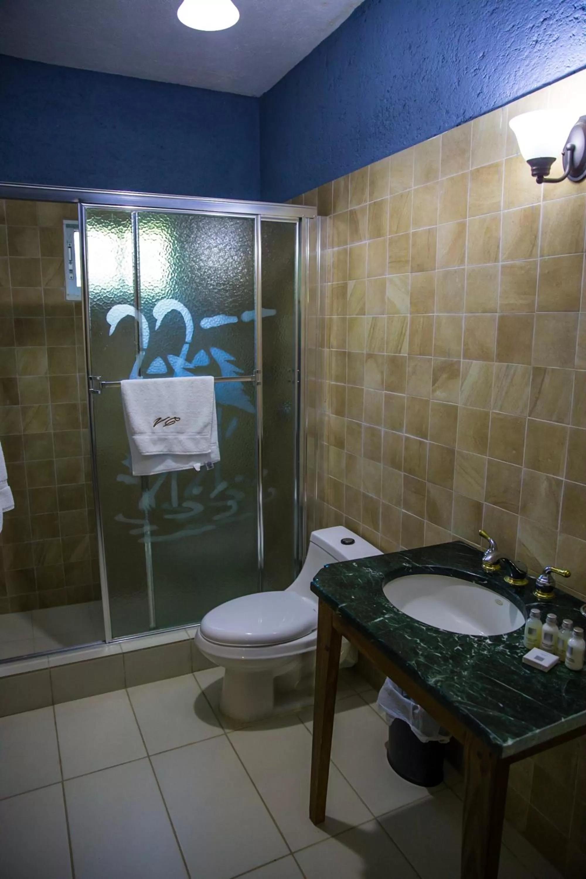 Bathroom in Auberge Villa Cana