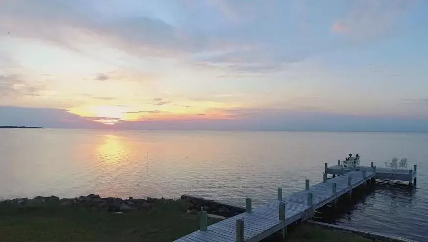 Sea view, Sunrise/Sunset in The Inn on Pamlico Sound