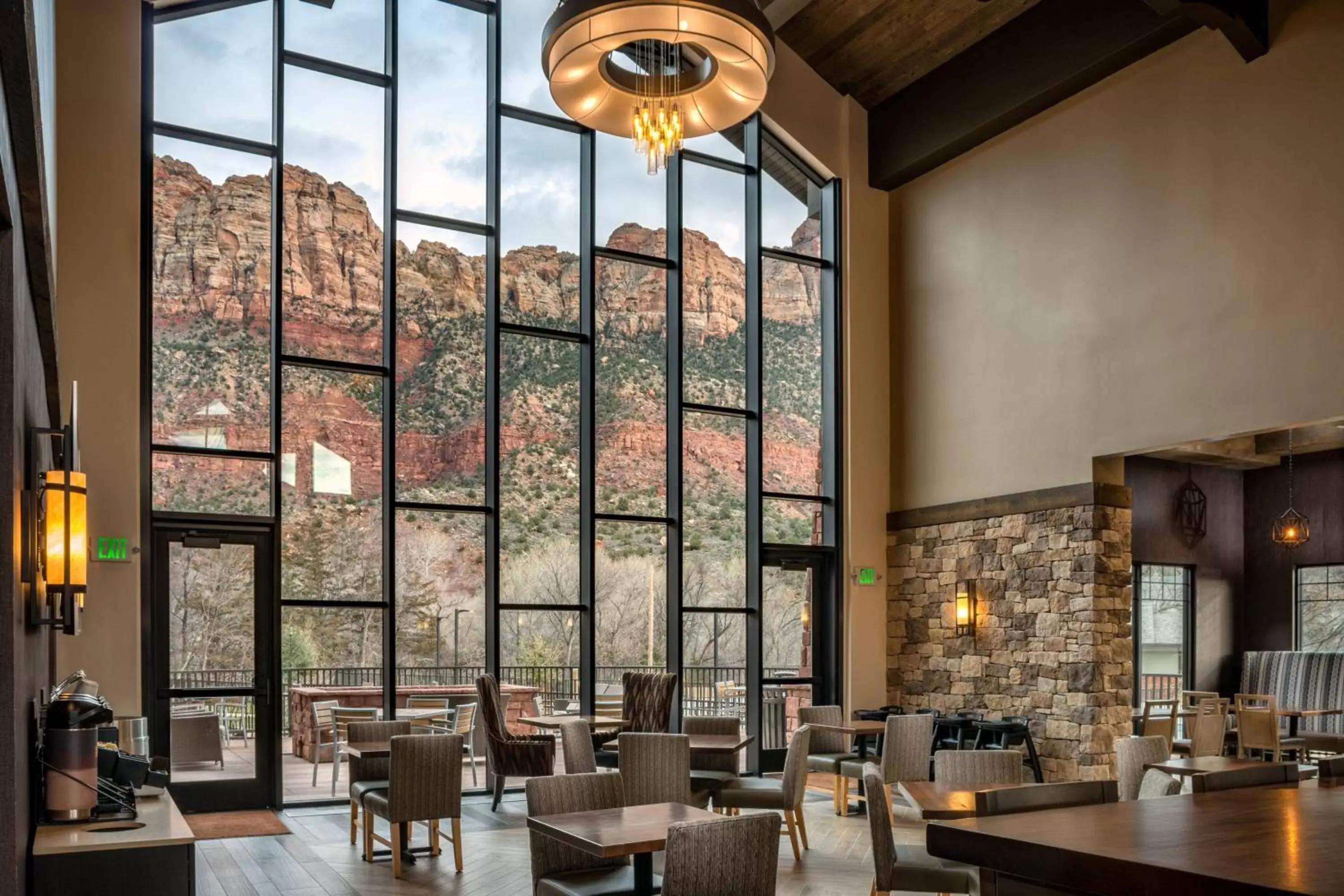 Breakfast, Restaurant/Places to Eat in SpringHill Suites by Marriott Springdale Zion National Park