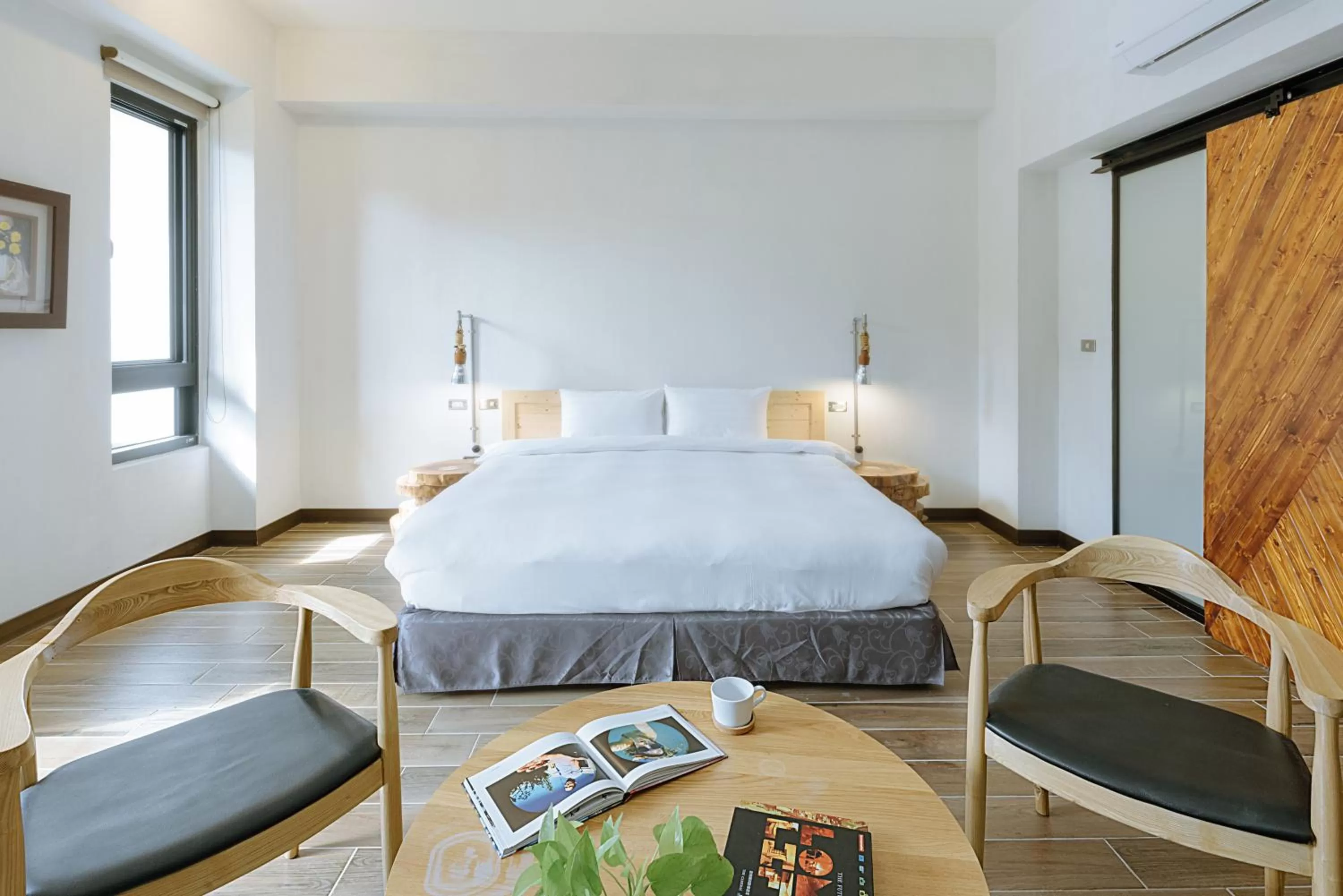 Bed in Chillax Inn B&B 恆春鬆塊民宿