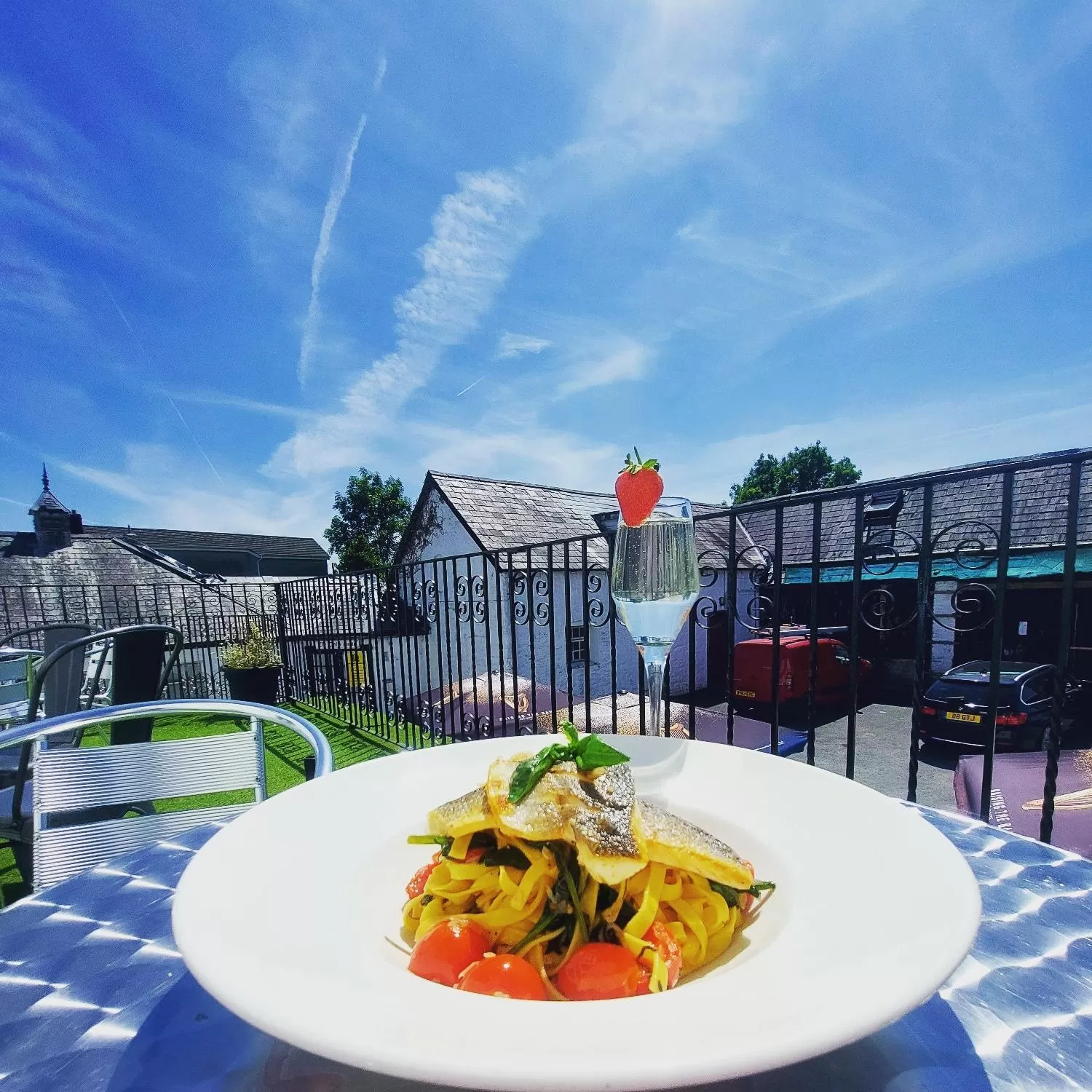 Lunch in The Black Lion Royal Hotel