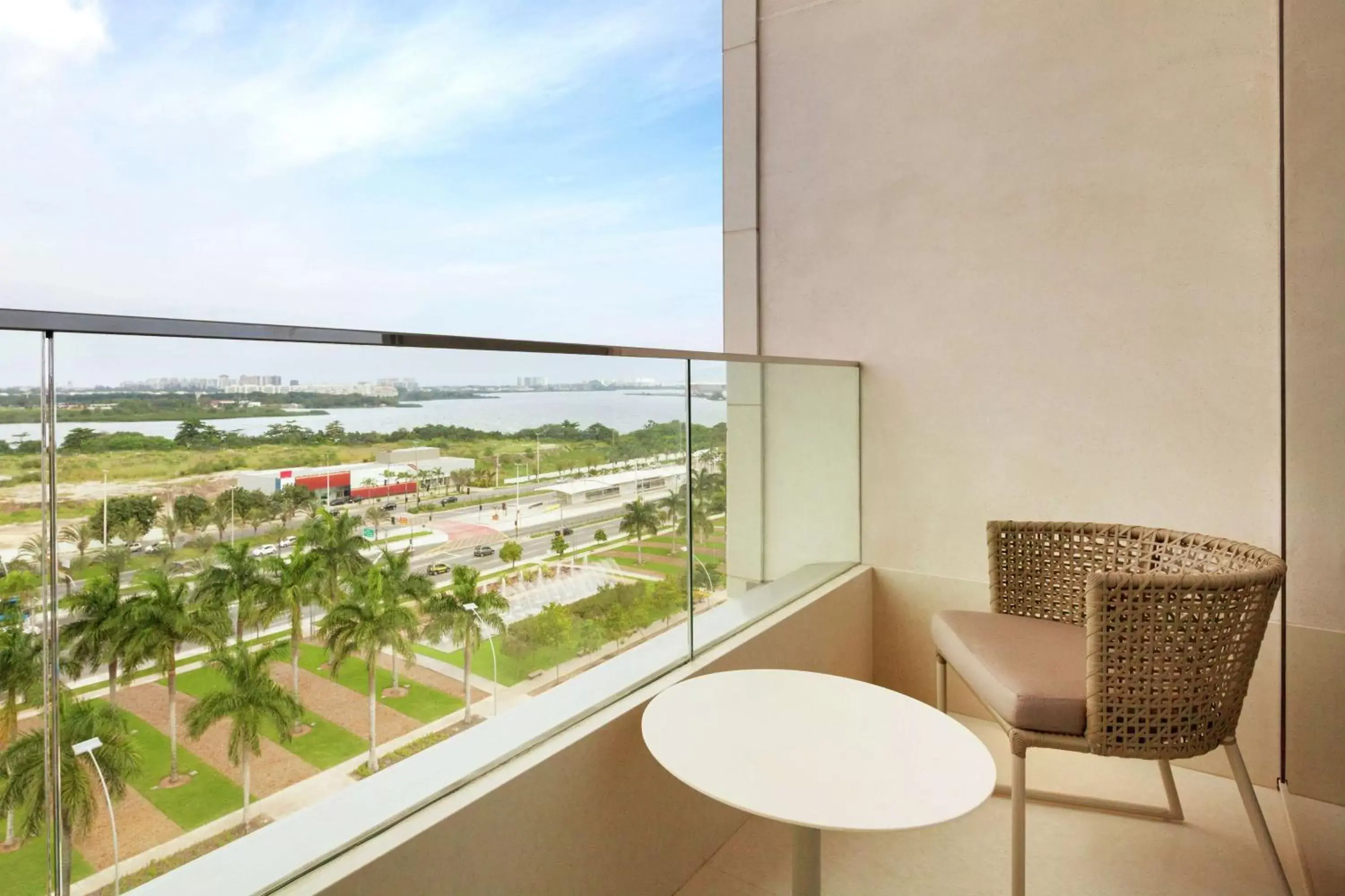 View (from property/room), Balcony/Terrace in Hilton Barra Rio de Janeiro