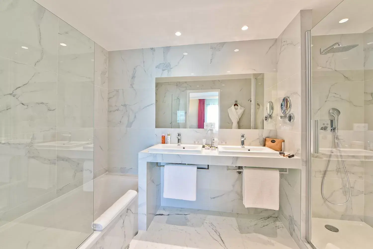 Shower, Bathroom in Hôtel La Villa Port d'Antibes & Spa