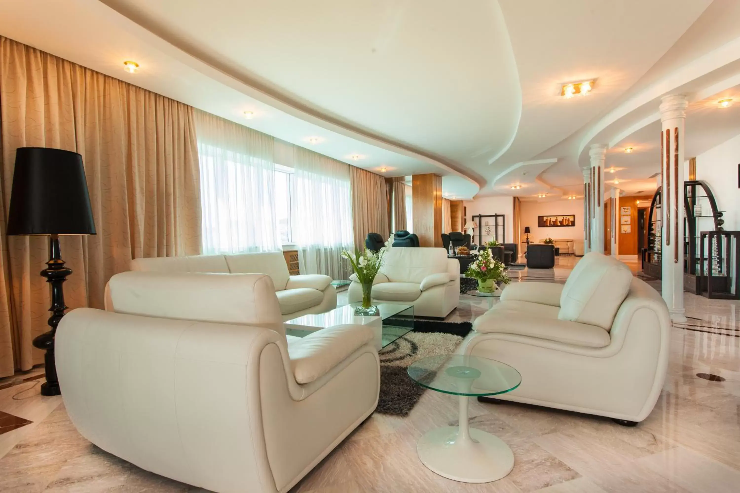 Living room, Seating Area in The Penthouse Suites Hotel