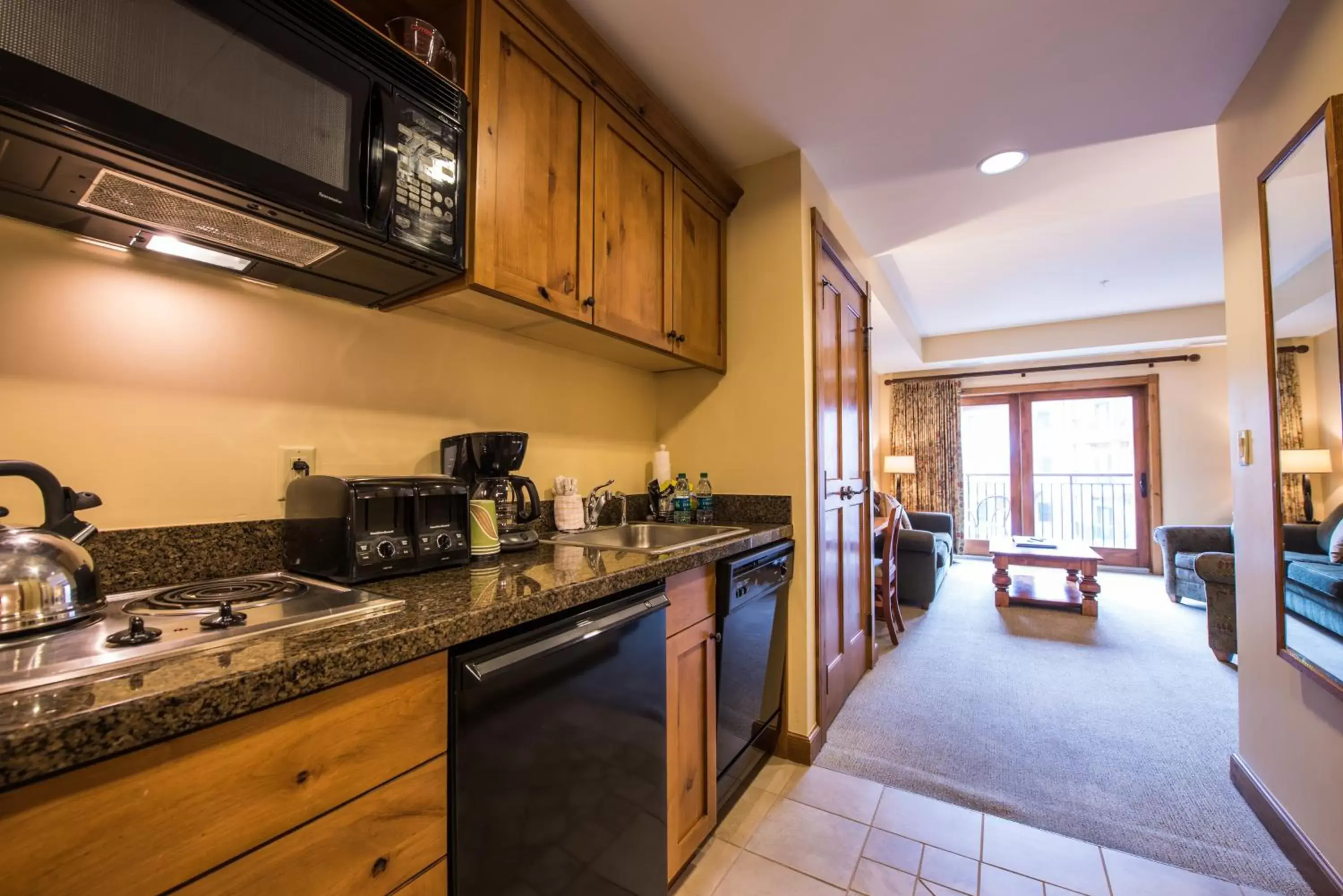 Kitchen/Kitchenette in The Lodge at Mountaineer Square