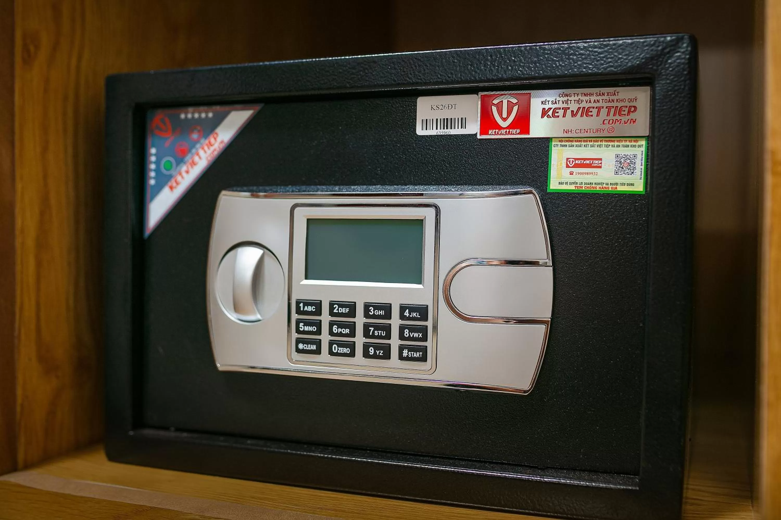 safe in TrangTrang Classy Hotel