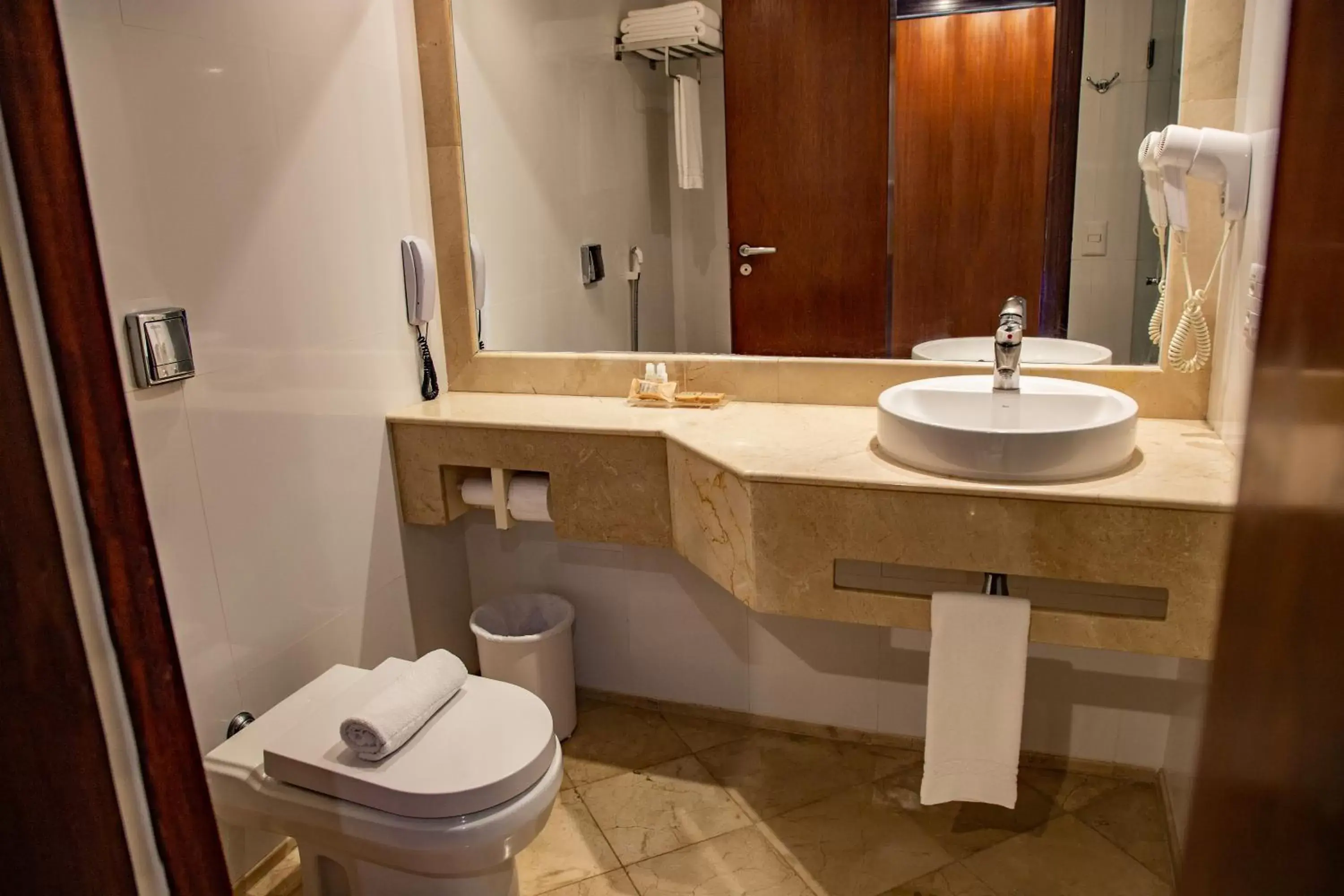 Toilet, Bathroom in Mercure Uberlândia Plaza Shopping