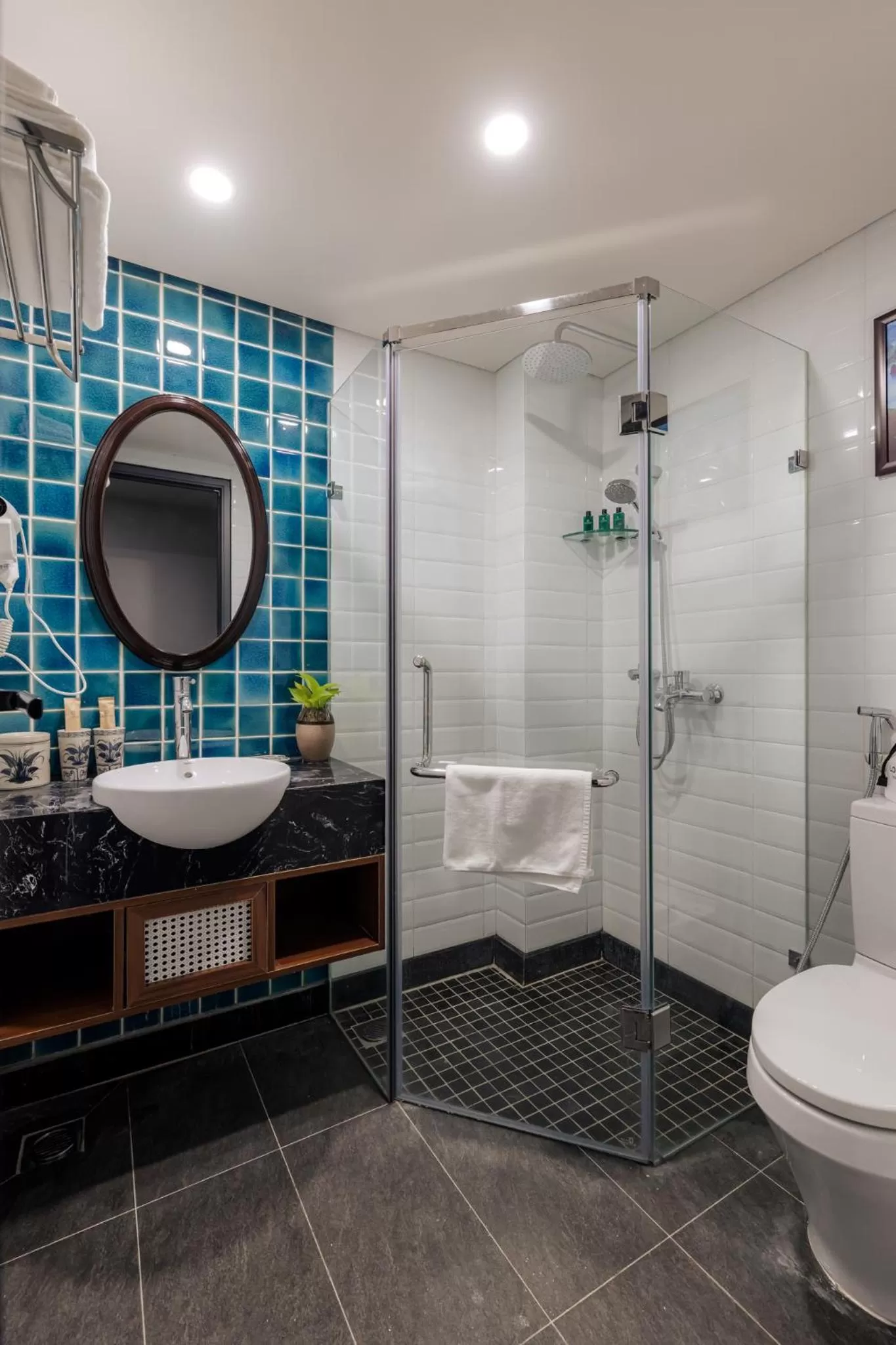 Bathroom in The Lotus Aman Hotel