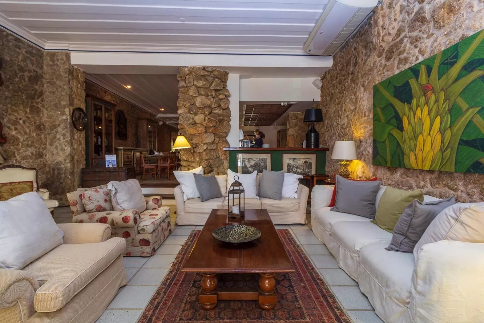 Living room in Pousada Porto Imperial