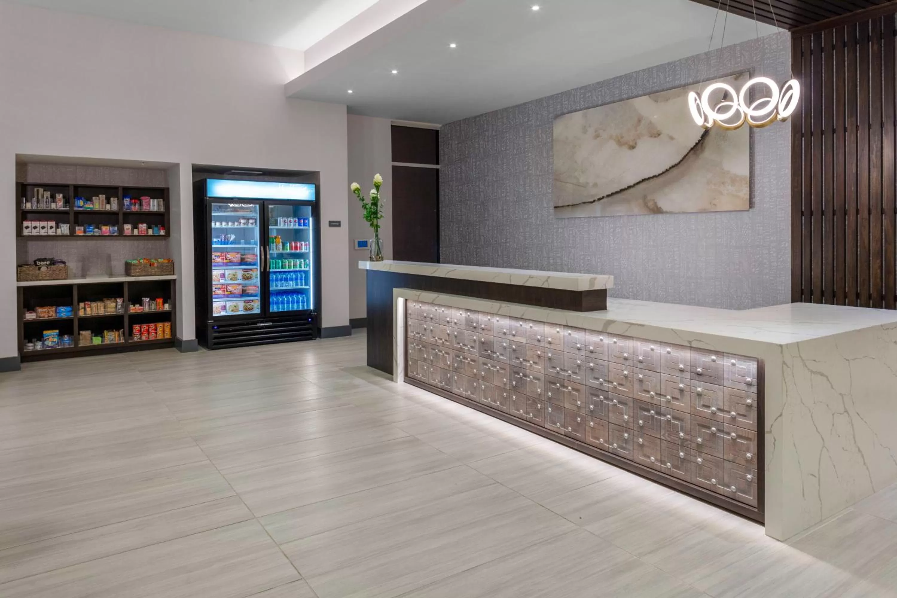 Lobby or reception in Hyatt House Charlotte Rea Farms