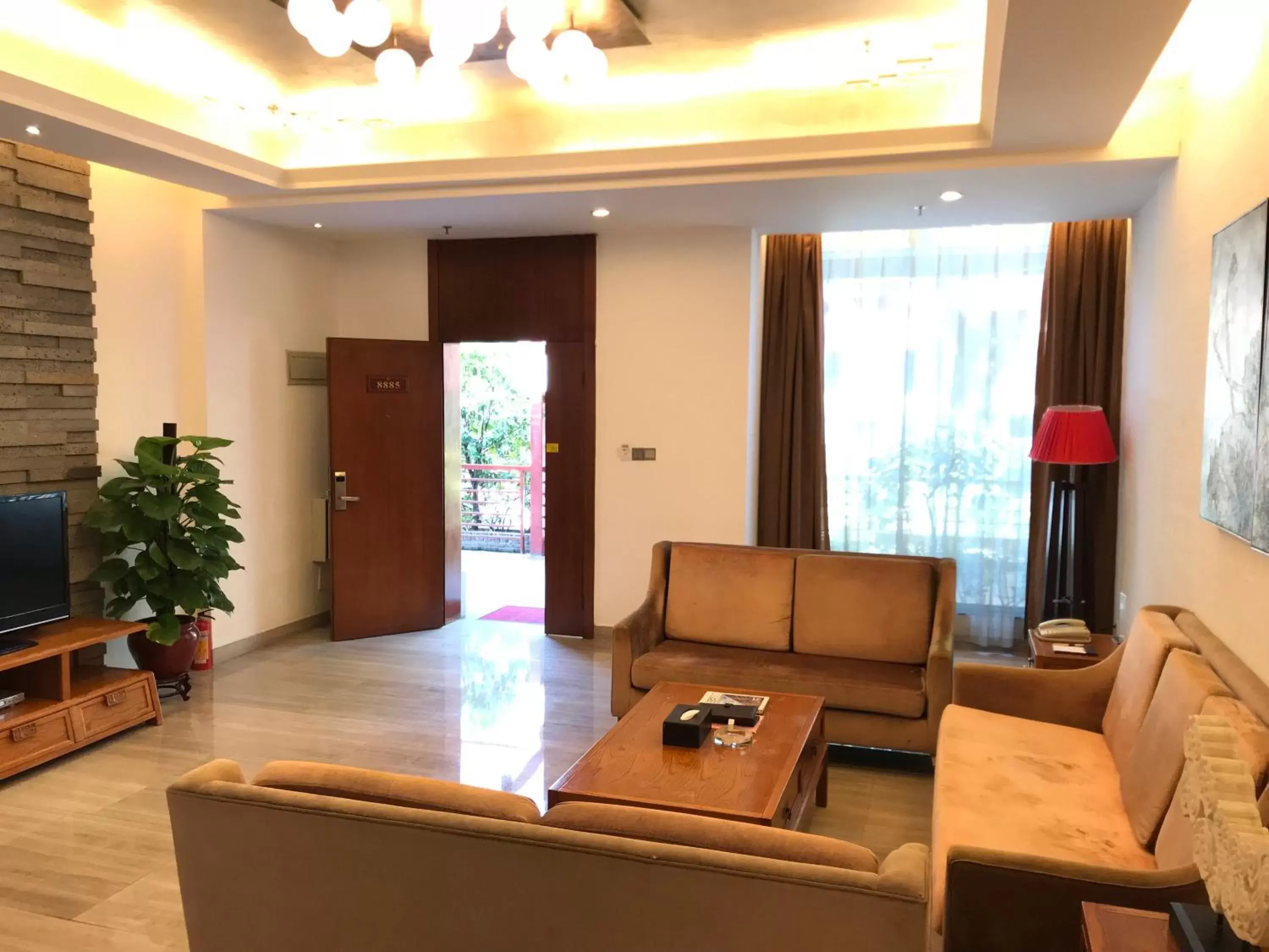 Living room, Seating Area in Guangzhou Fangyuan Hotel