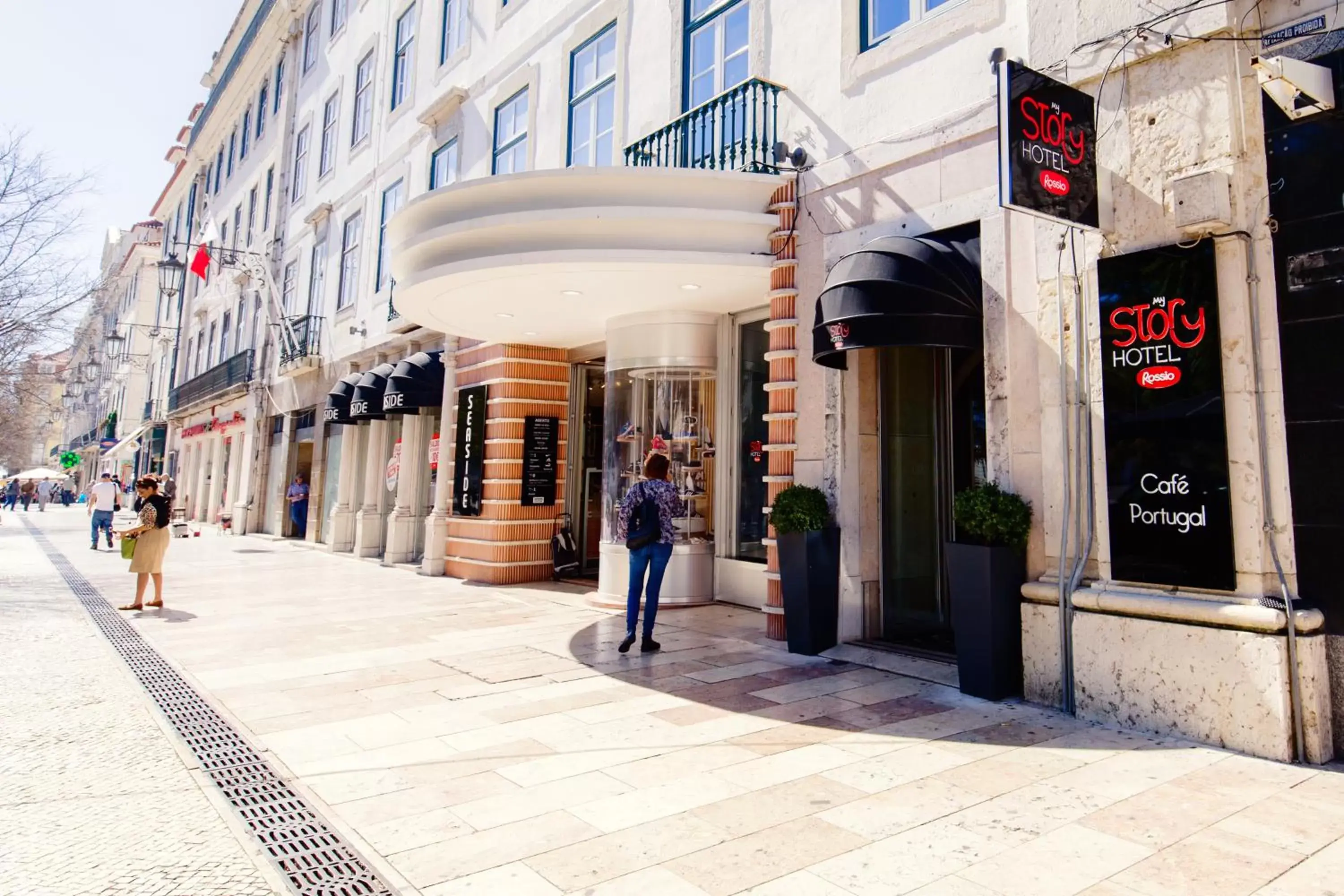 Facade/entrance in My Story Hotel Rossio
